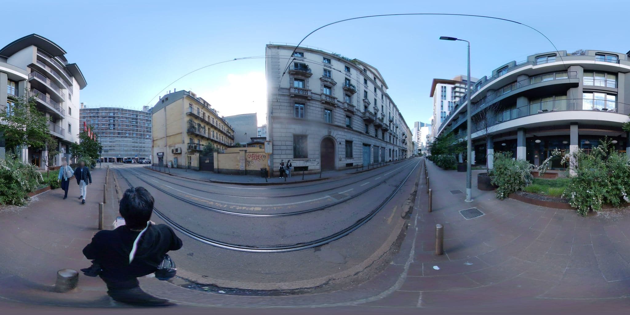 Street view near AirBnB Wohnung, Chinatown — © mapconcierge (CC BY-SA · Mapillary)