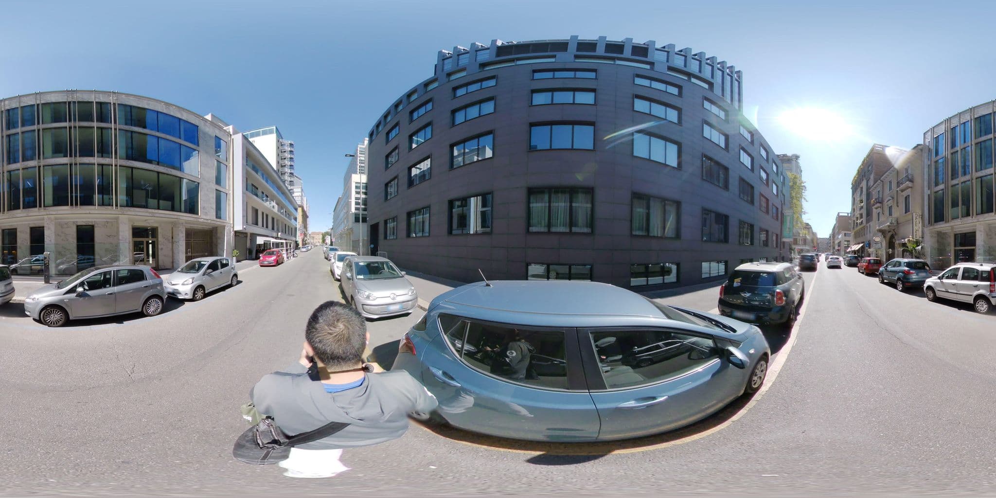 Street view near LaGare Hotel Milano Centrale, Brera — © mapconcierge (CC BY-SA · Mapillary)
