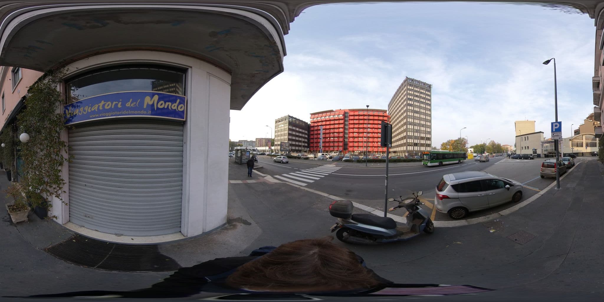 Street view near ATAHotel Contessa Jolanda Residence, Chinatown — © lorenzostucchi (CC BY-SA · Mapillary)