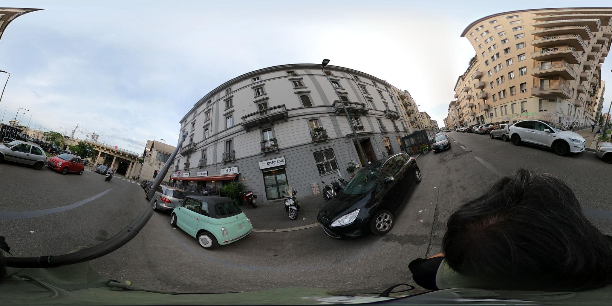 Street view near PrimoPiano - Schiaparelli A Flat, Brera — © mapconcierge (CC BY-SA · Mapillary)