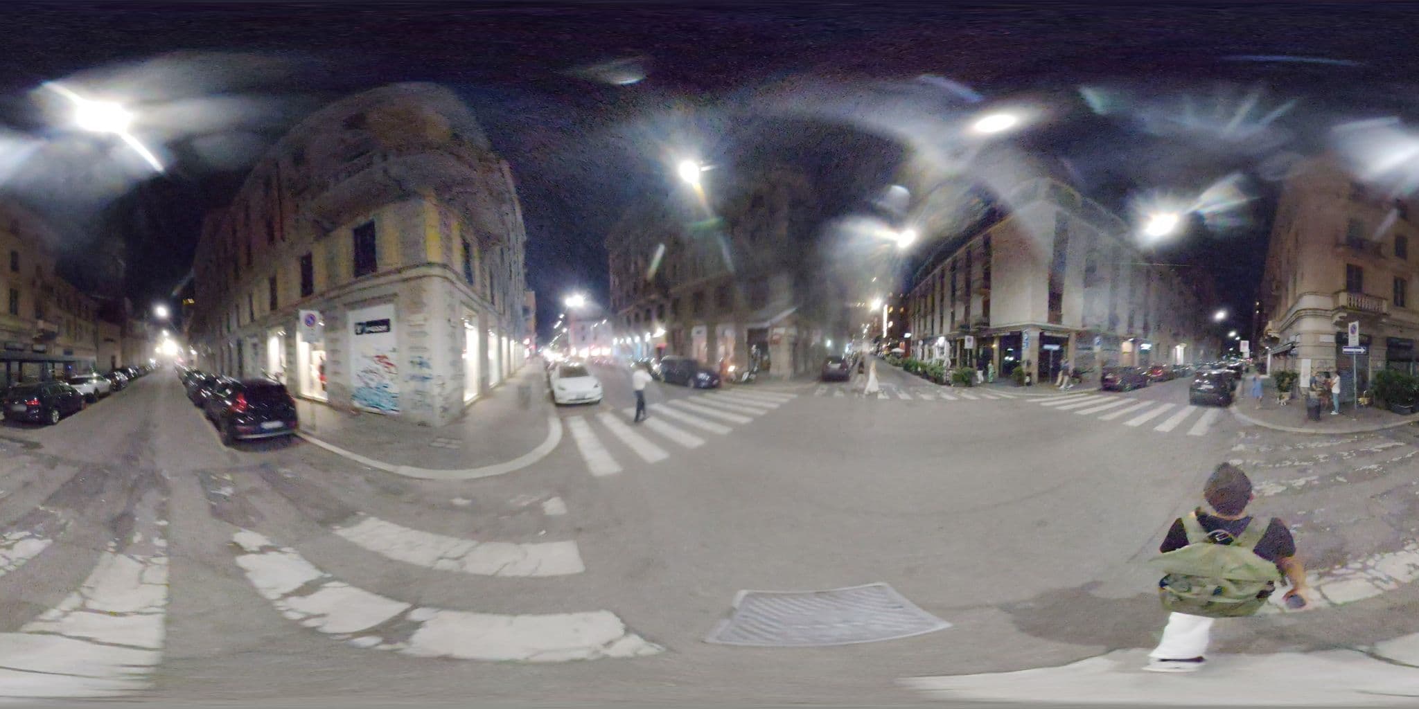 Street view near Casa Celeste, Brera — © mapconcierge (CC BY-SA · Mapillary)