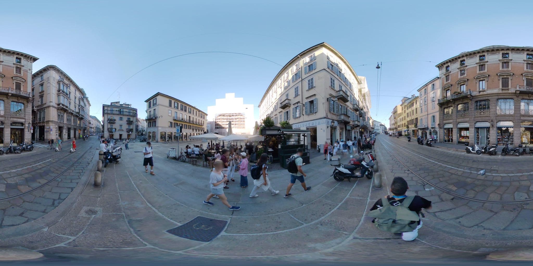 Street view near Charming Apartment Brera, Brera — © mapconcierge (CC BY-SA · Mapillary)