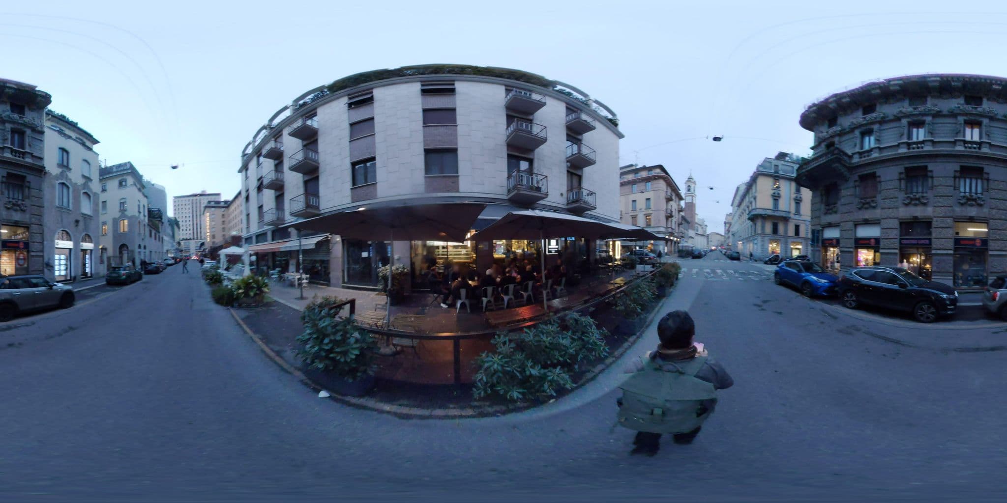 Street view near Carlton Hotel Baglioni Suite, Brera — © mapconcierge (CC BY-SA · Mapillary)