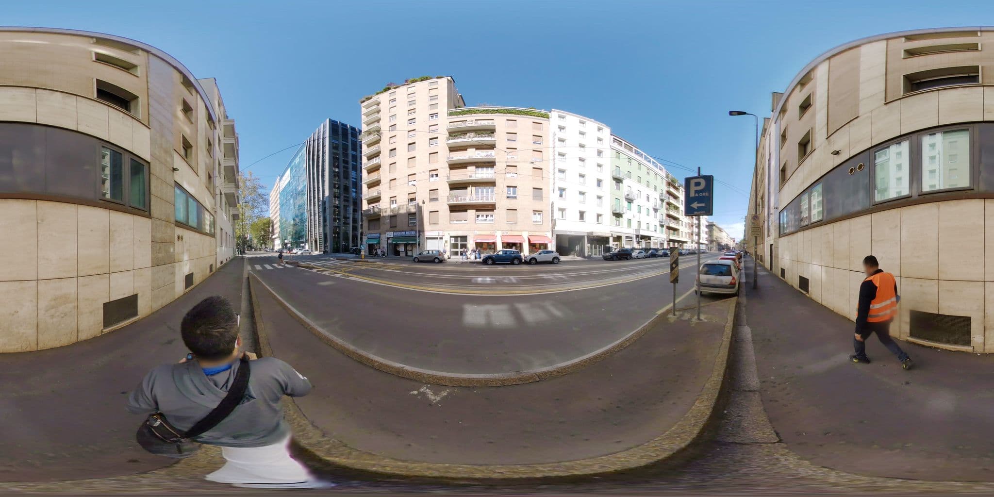 Street view near Hotel Monopole, Brera — © mapconcierge (CC BY-SA · Mapillary)