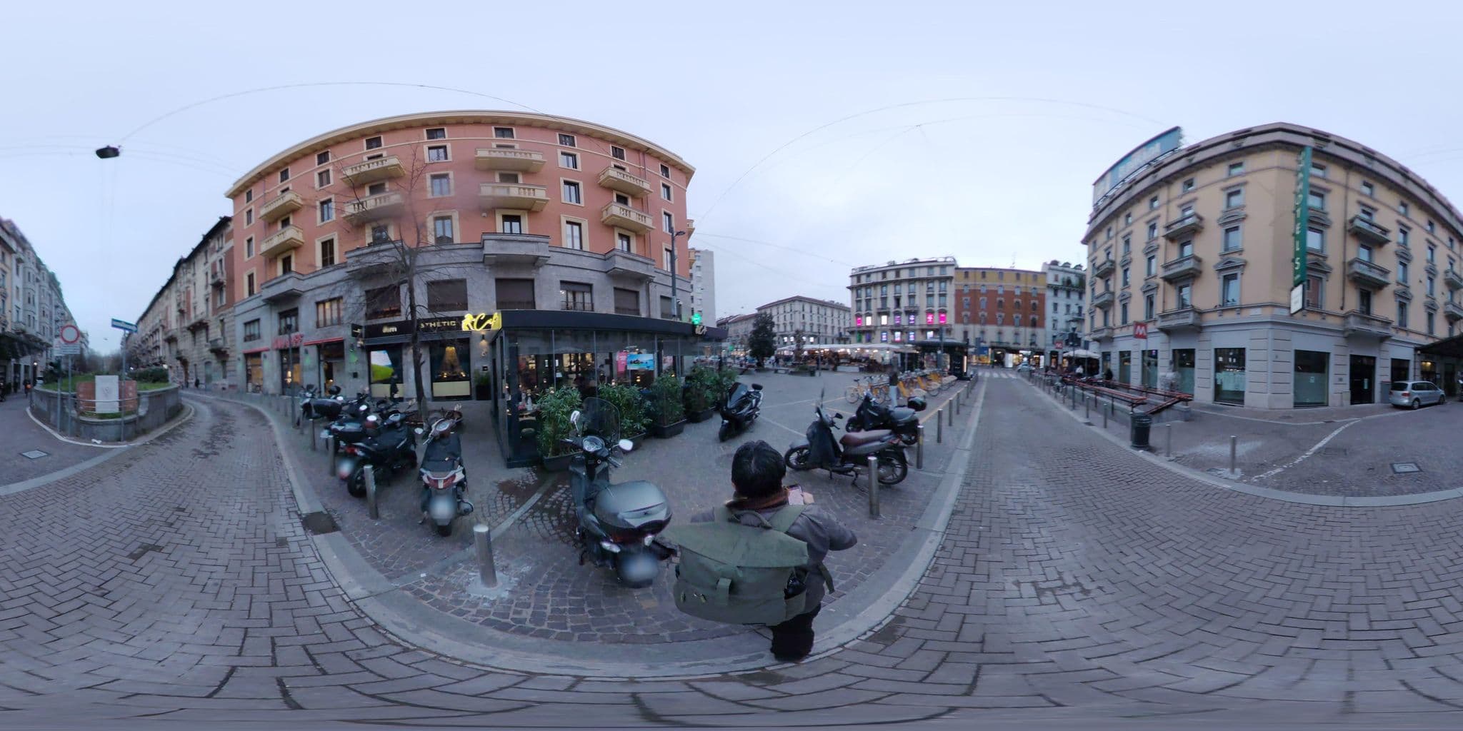Street view near Don Carlos room, Brera — © mapconcierge (CC BY-SA · Mapillary)