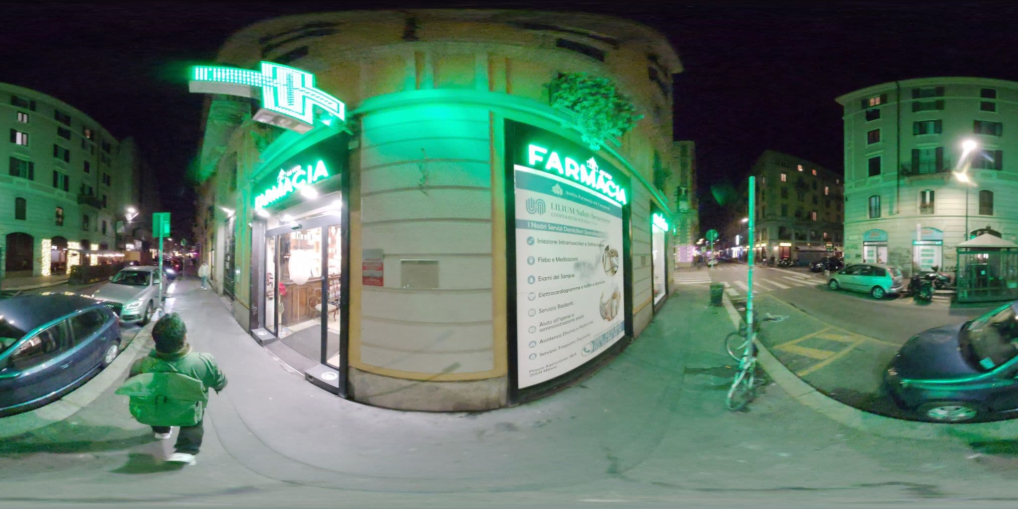 Street view near Albergo Gloria di Cilmi Salvatore, Brera — © mapconcierge (CC BY-SA · Mapillary)