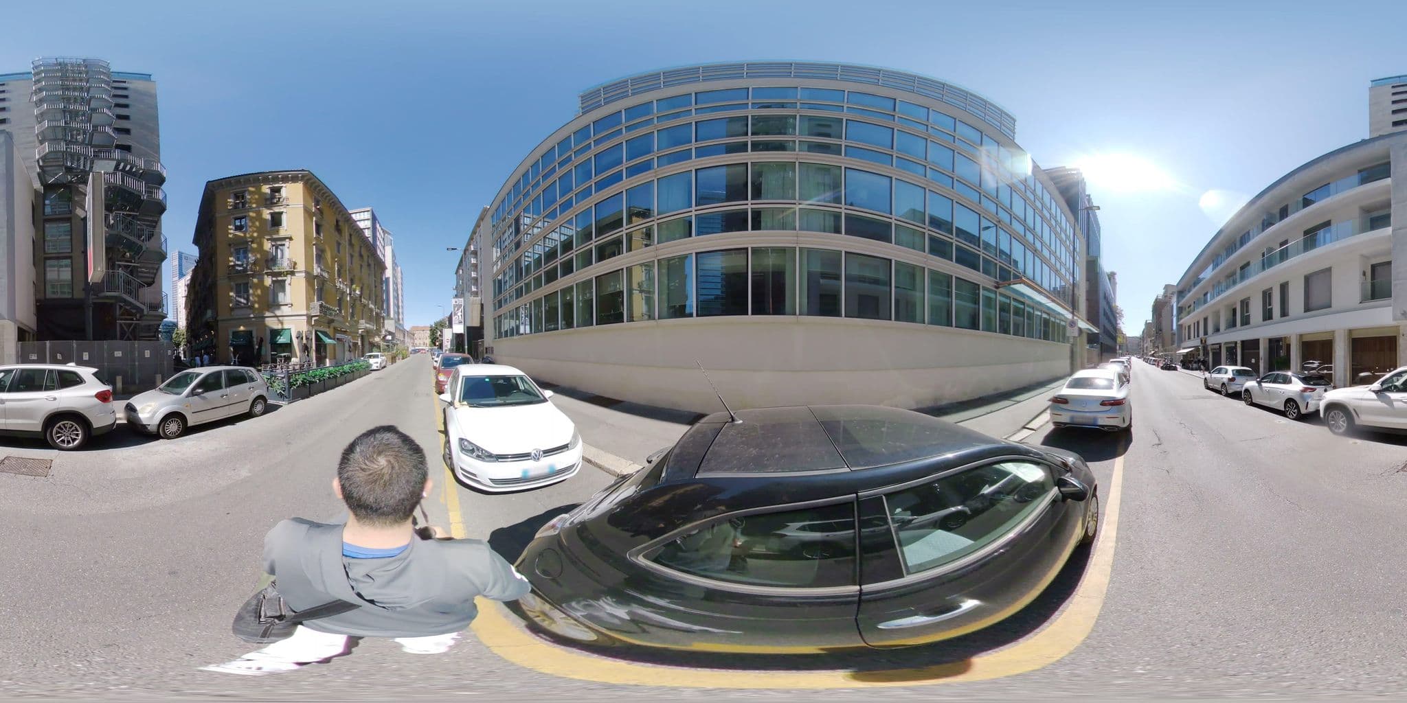 Street view near Gh Gestione Hotels SRL, Brera — © mapconcierge (CC BY-SA · Mapillary)