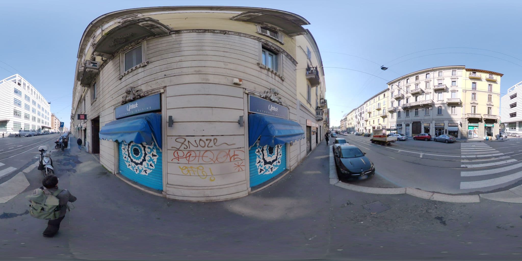 Street view near Casa Farini, Chinatown — © mapconcierge (CC BY-SA · Mapillary)