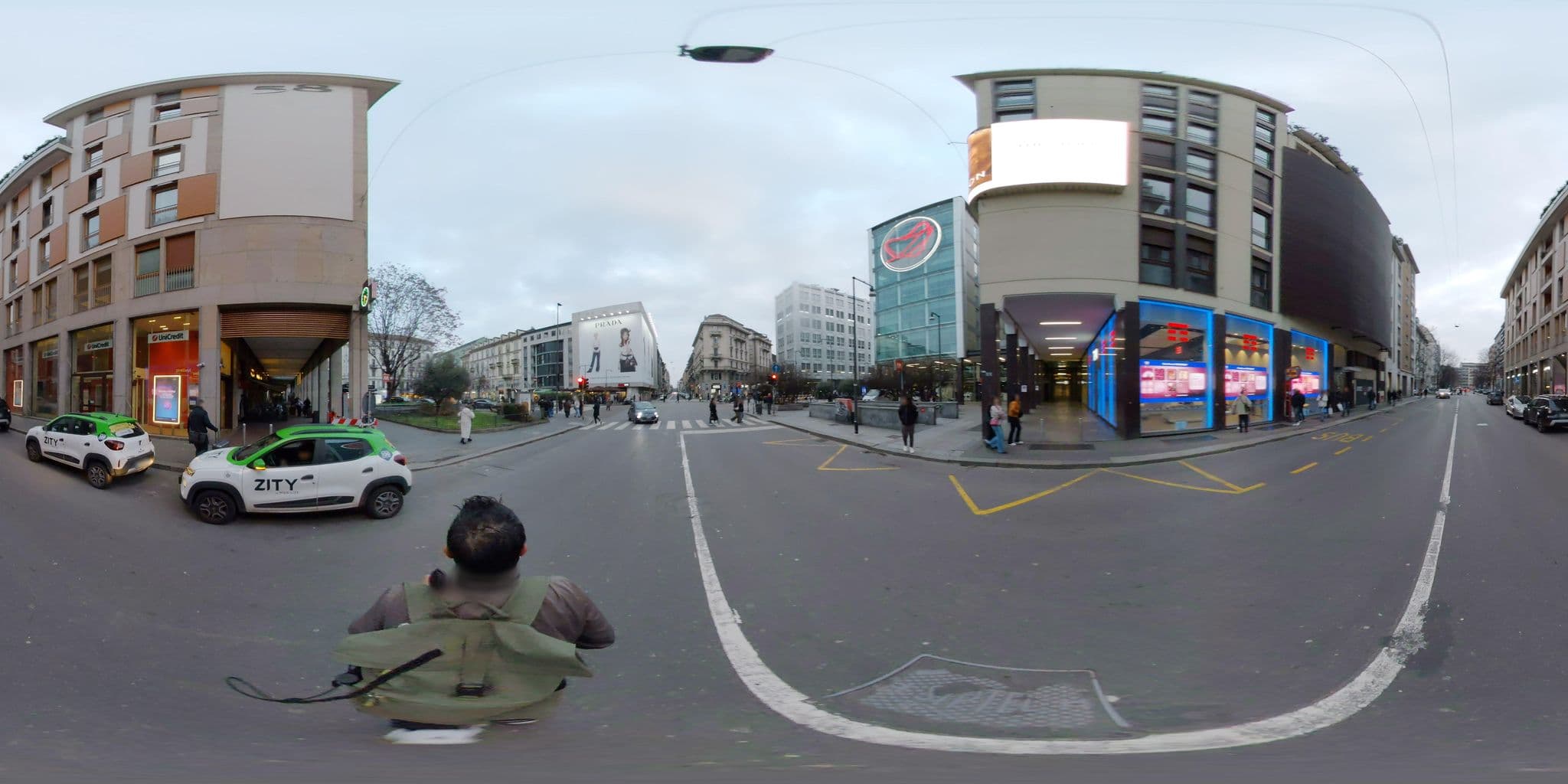 Street view near Milano Moscova Apartment, Brera — © mapconcierge (CC BY-SA · Mapillary)