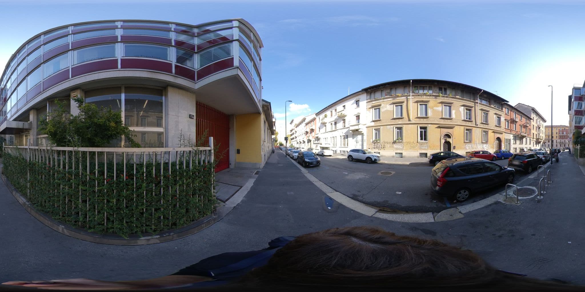 Street view near PrimoPiano - Belinzaghi, Chinatown — © lorenzostucchi (CC BY-SA · Mapillary)