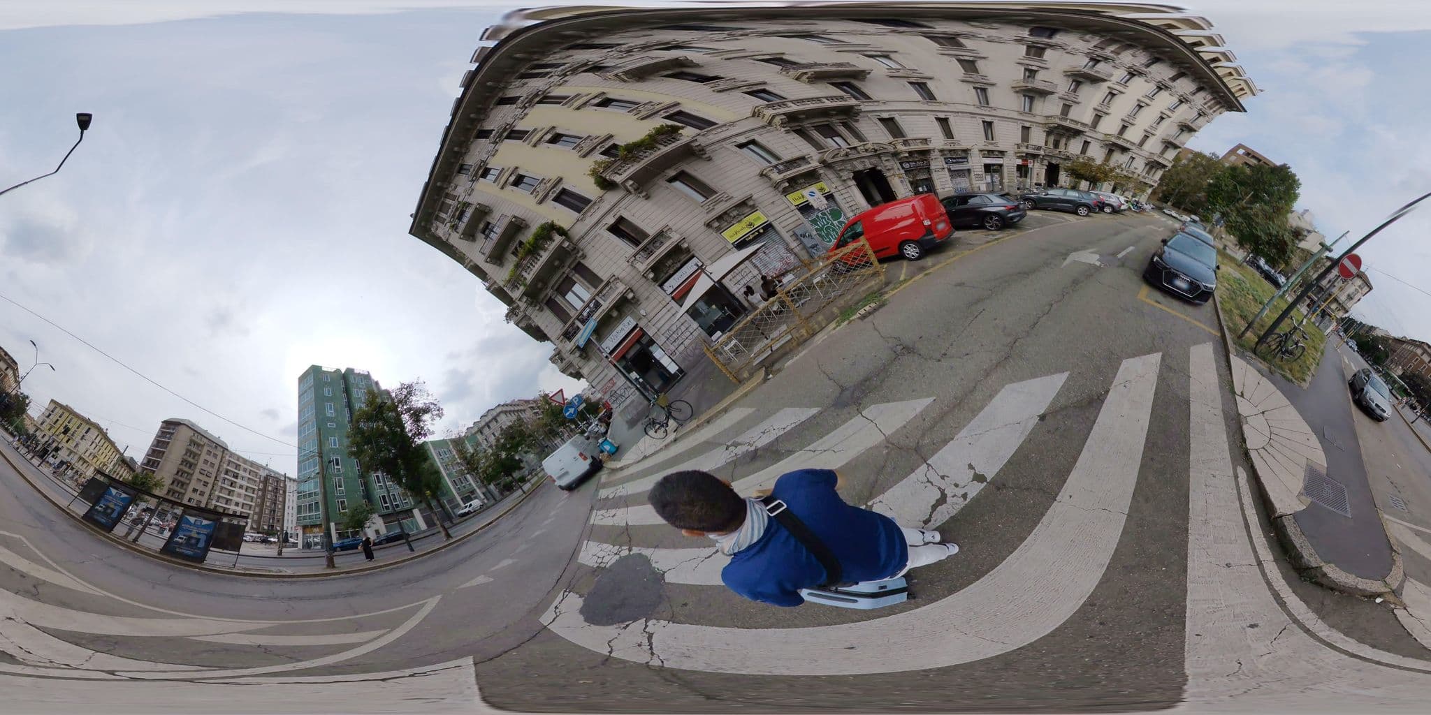 Street view near La Casa del Duca, Brera — © mapconcierge (CC BY-SA · Mapillary)