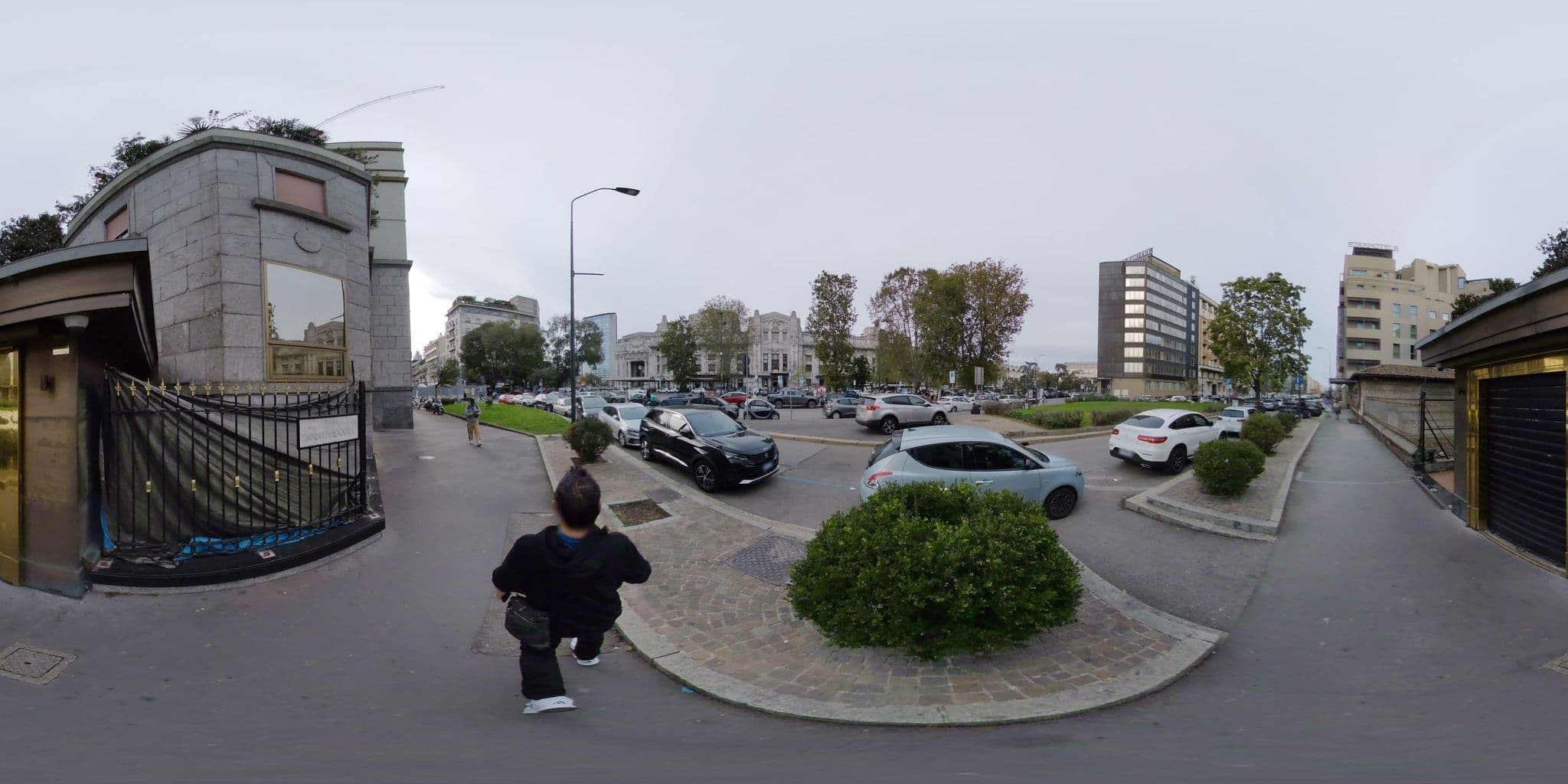 Street view near Bristol Hotel Milan, Brera — © mapconcierge (CC BY-SA · Mapillary)