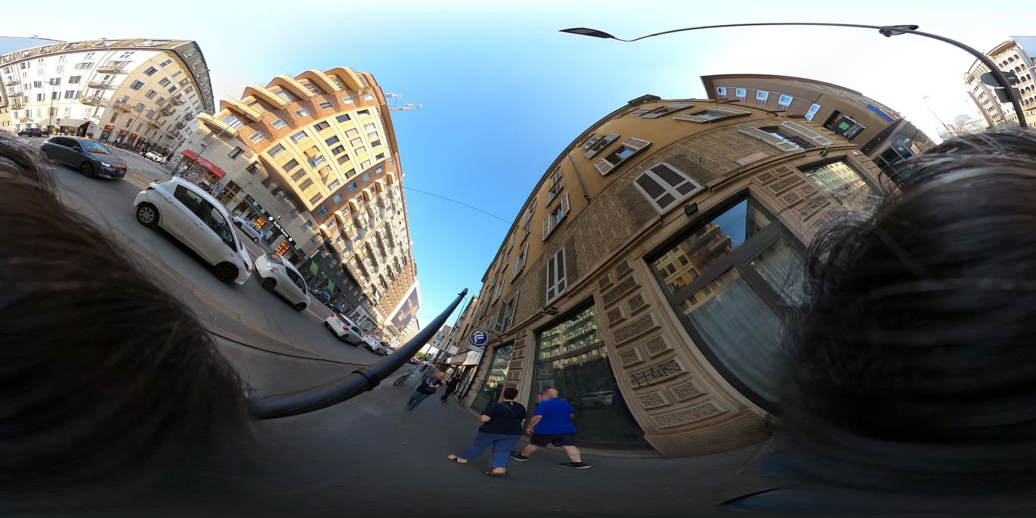 Street view near Saint George Hotel, Brera — © mapconcierge (CC BY-SA · Mapillary)