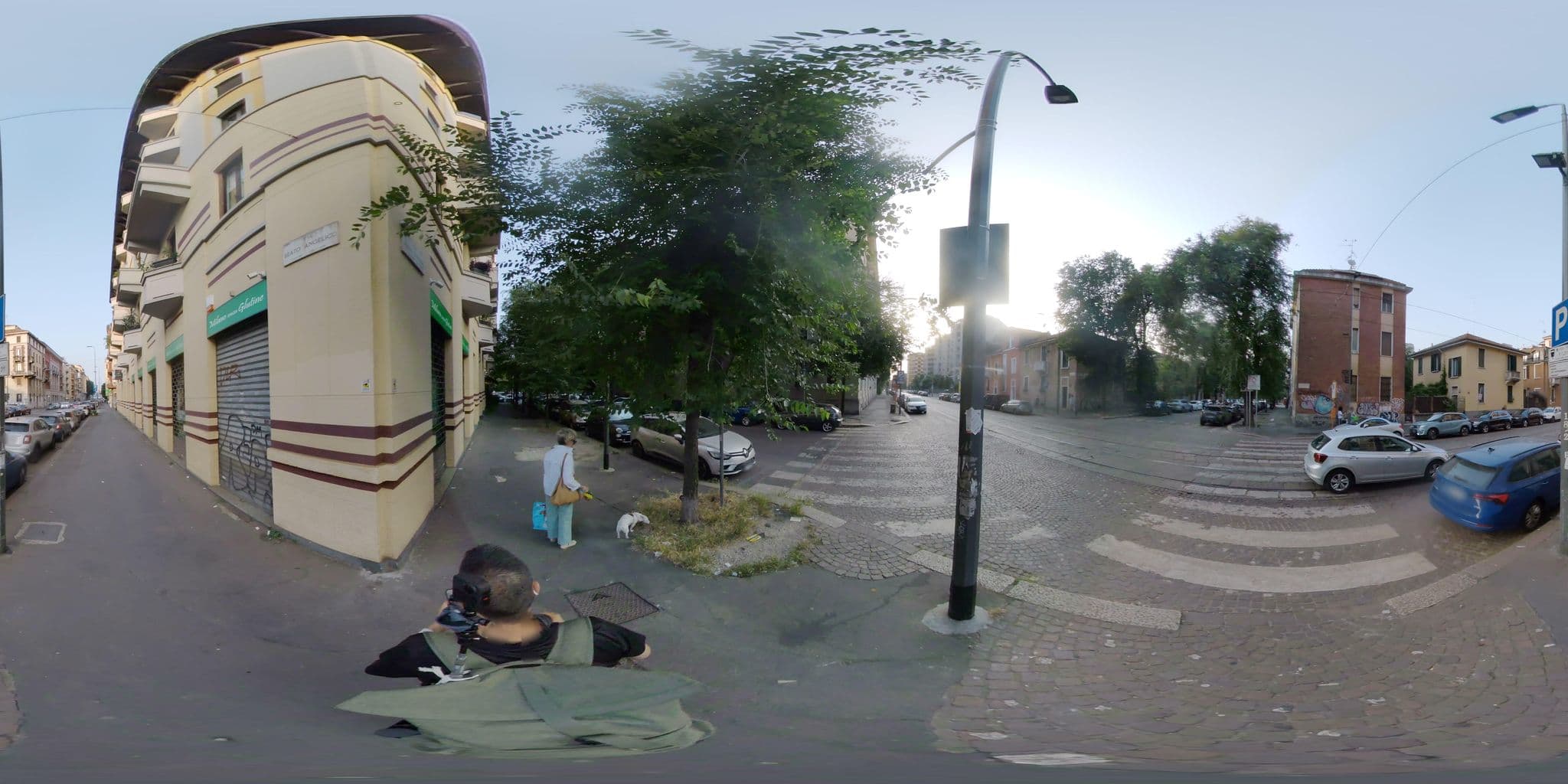 Street view near Il Cigno SAS, Milan — © mapconcierge (CC BY-SA · Mapillary)