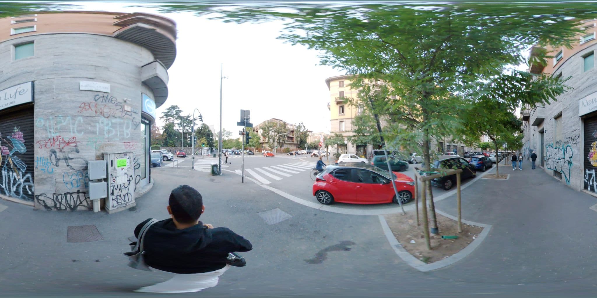 Street view near Affittacamere Vallazze, Brera — © mapconcierge (CC BY-SA · Mapillary)