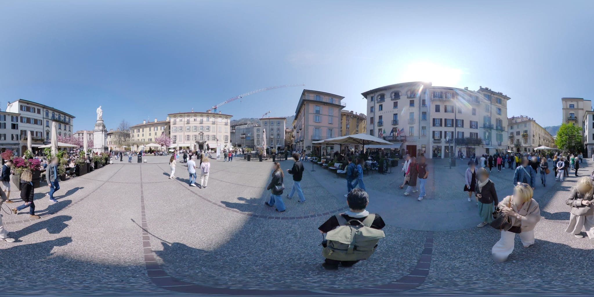 Street view near Hotel Firenze Como, Como — © mapconcierge (CC BY-SA · Mapillary)