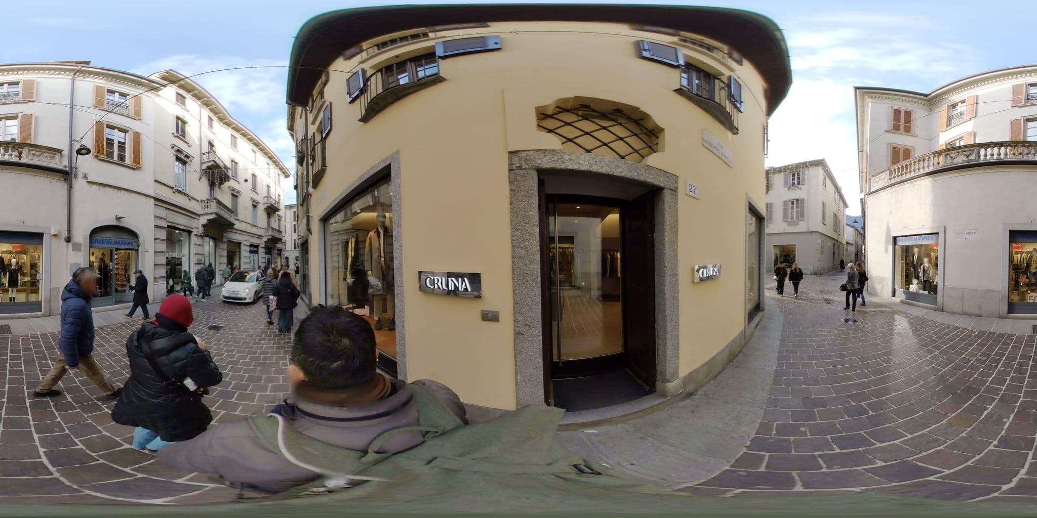Street view near A Casa di Irene, Como — © mapconcierge (CC BY-SA · Mapillary)