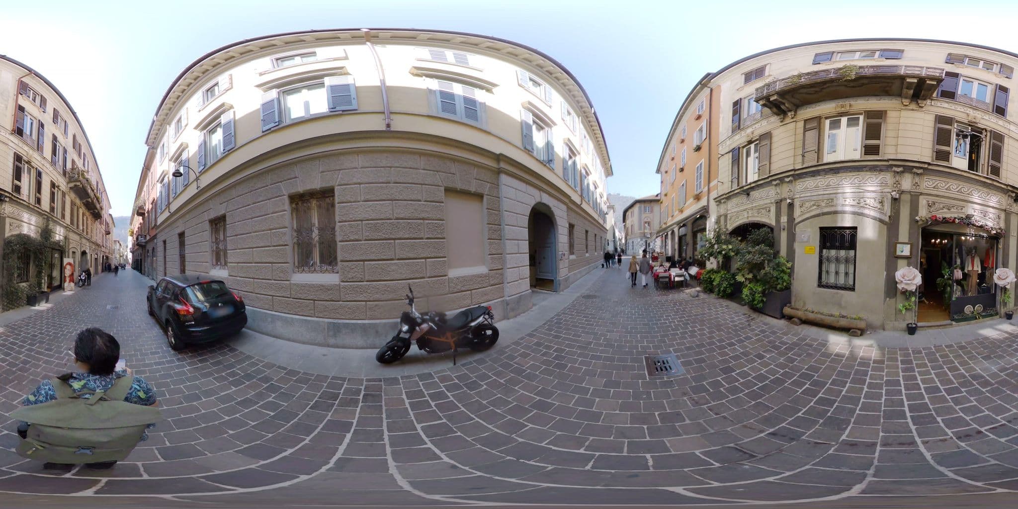 Street view near Mariarosa Suites, Como — © mapconcierge (CC BY-SA · Mapillary)