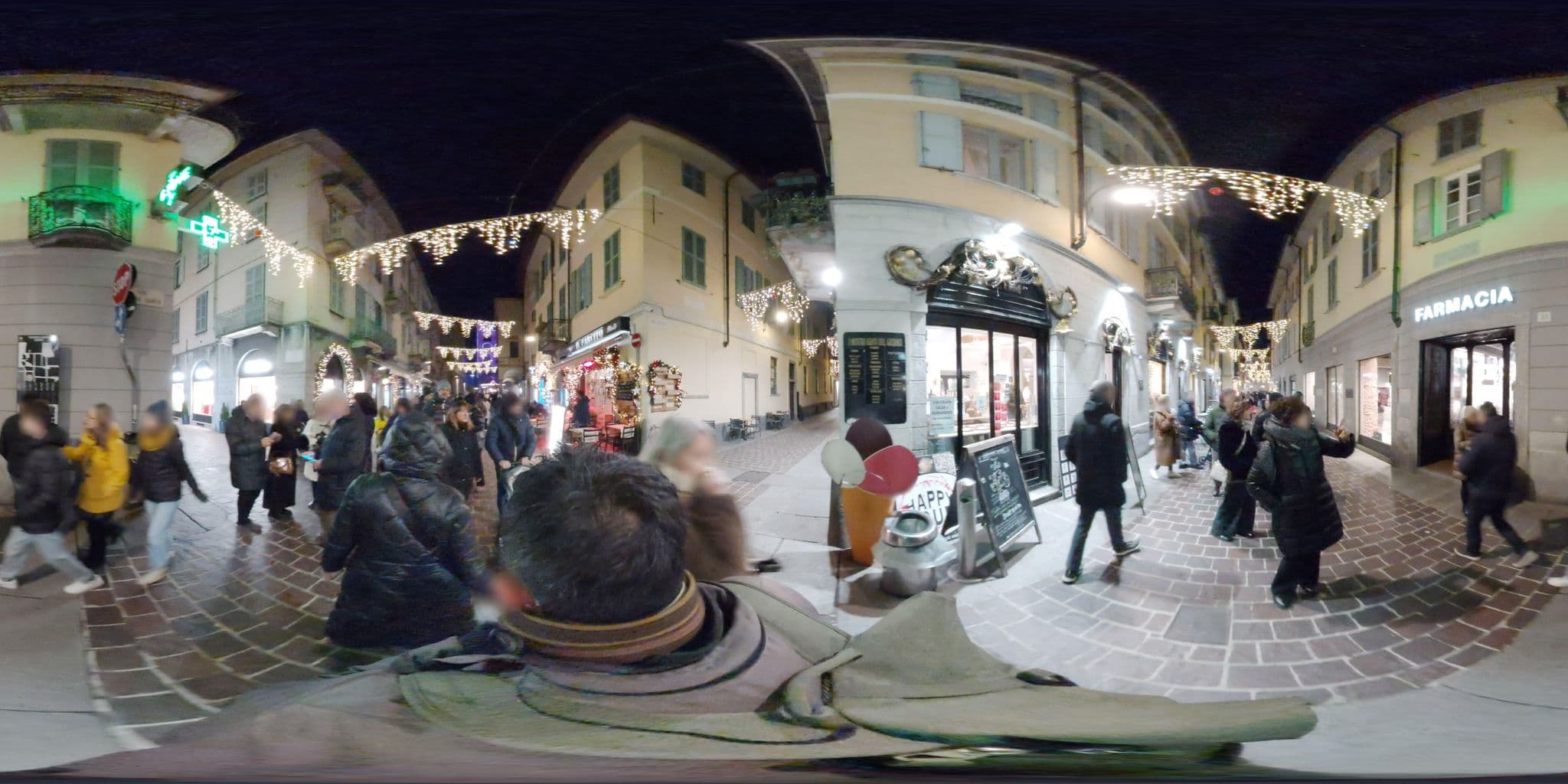 Street view near Casa di Jo, Como — © mapconcierge (CC BY-SA · Mapillary)