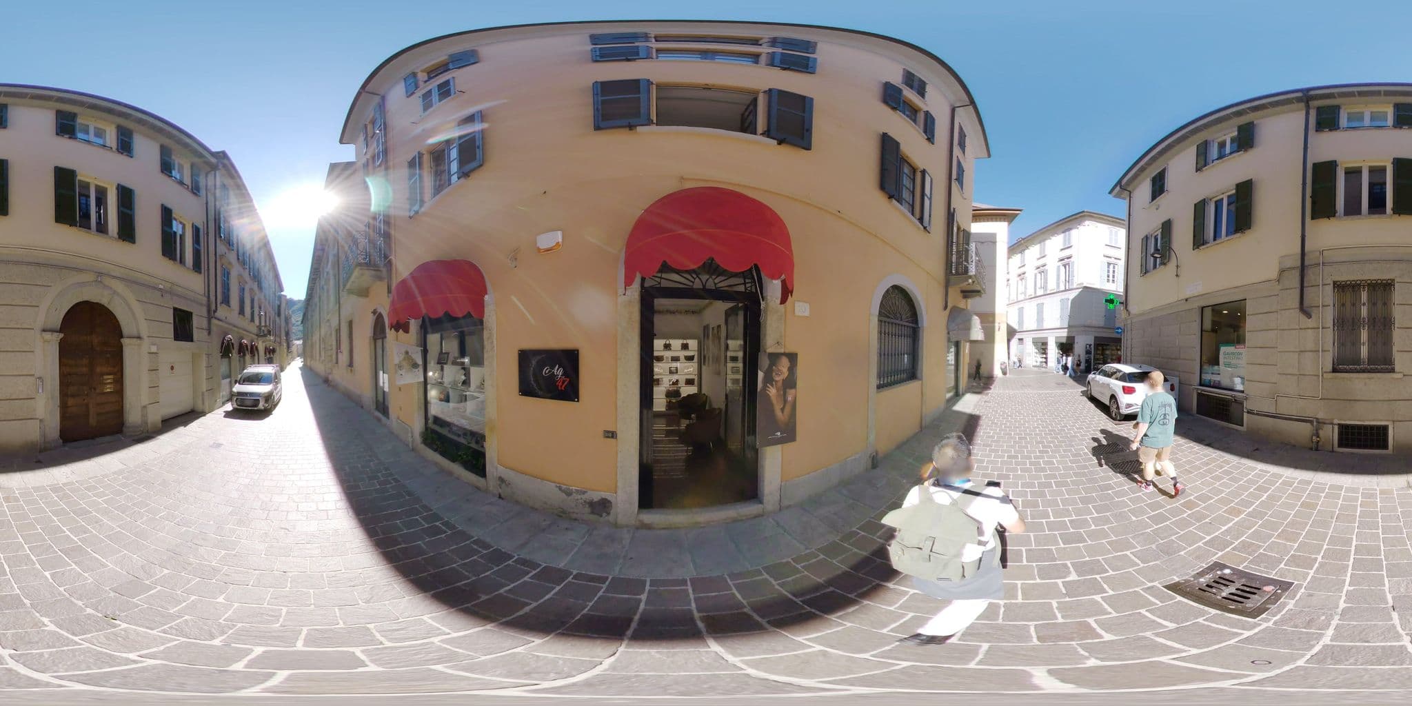 Street view near Palazzo Del Pero Luxury Attic - byMyHomeinComo, Como — © mapconcierge (CC BY-SA · Mapillary)