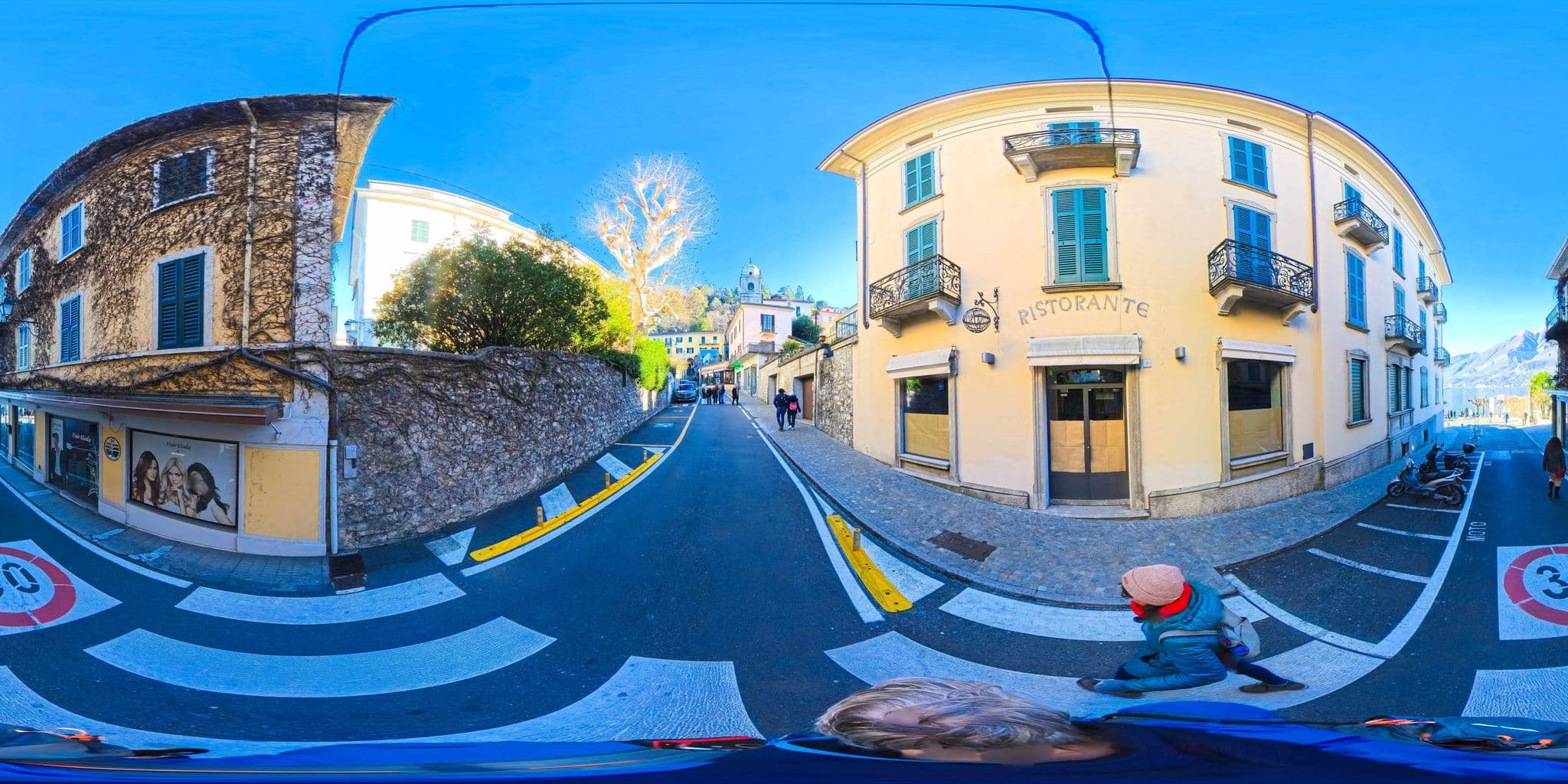 Street view near Indoor Pool, Bellagio — © Hol_Ger (CC BY-SA · Mapillary)