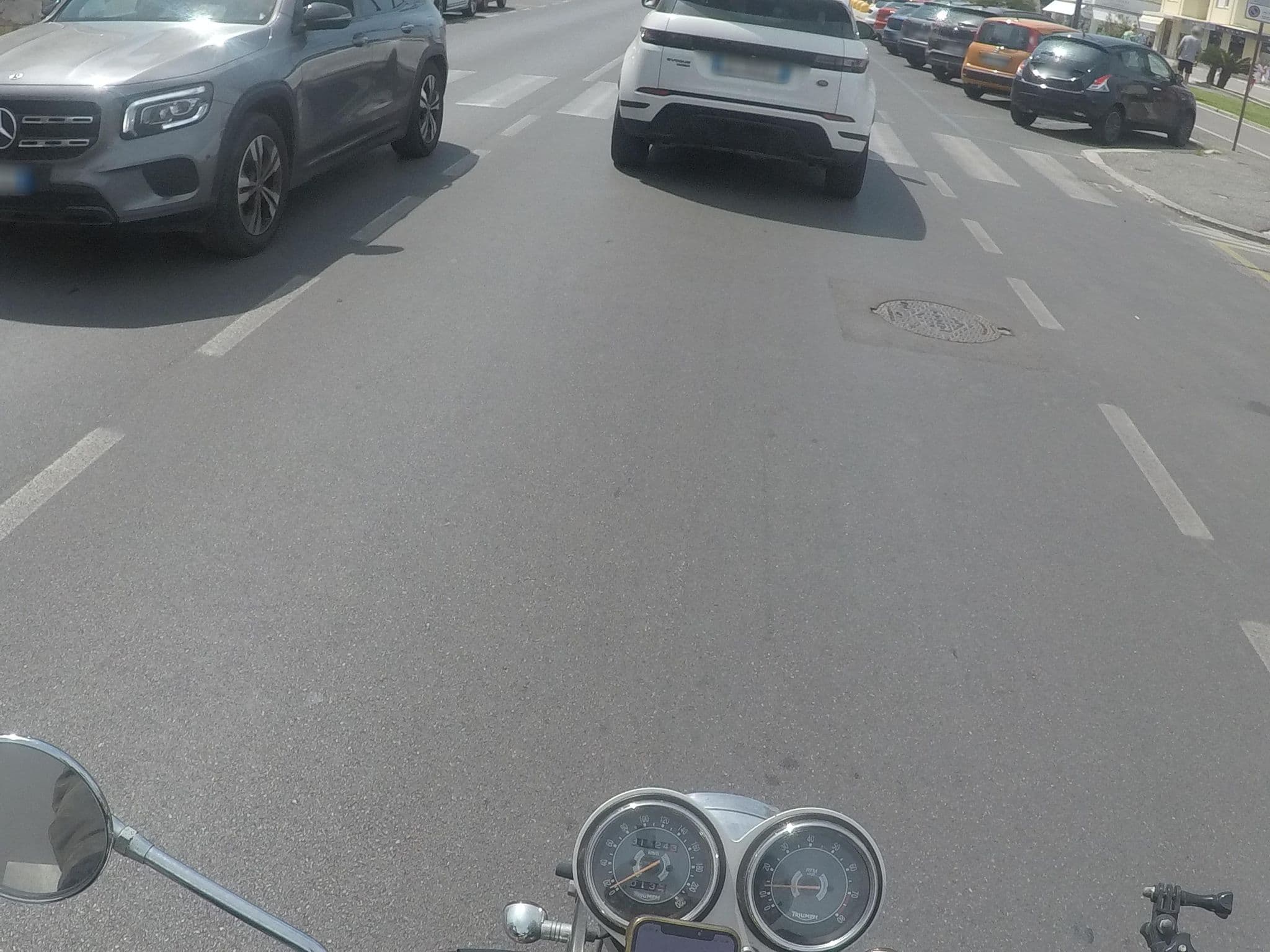 Street view near Stella Beach Apartment, Viareggio — © cxc (CC BY-SA · Mapillary)