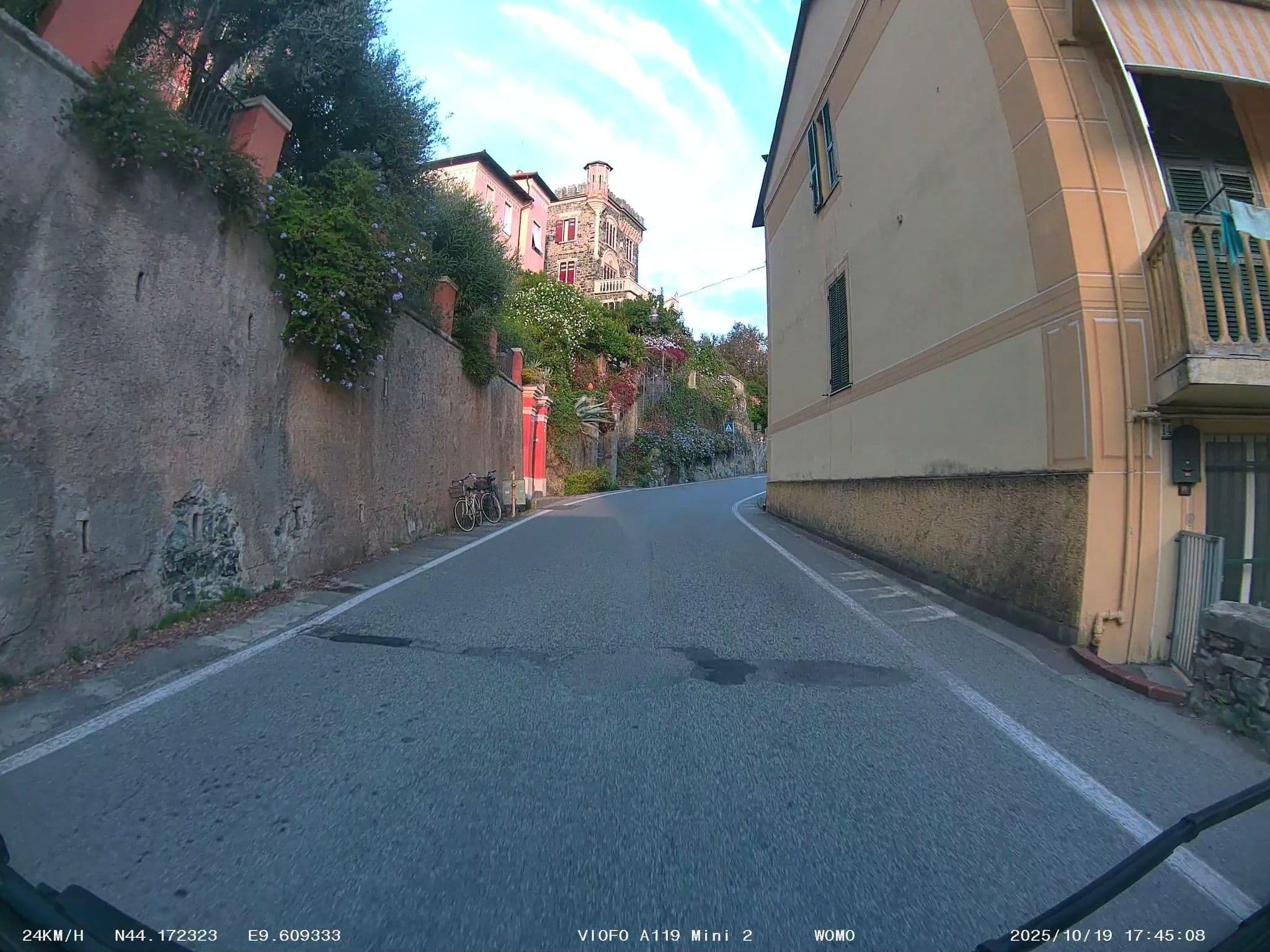 Street view near Benedetta beautiful house, Levanto — © soulcover (CC BY-SA · Mapillary)