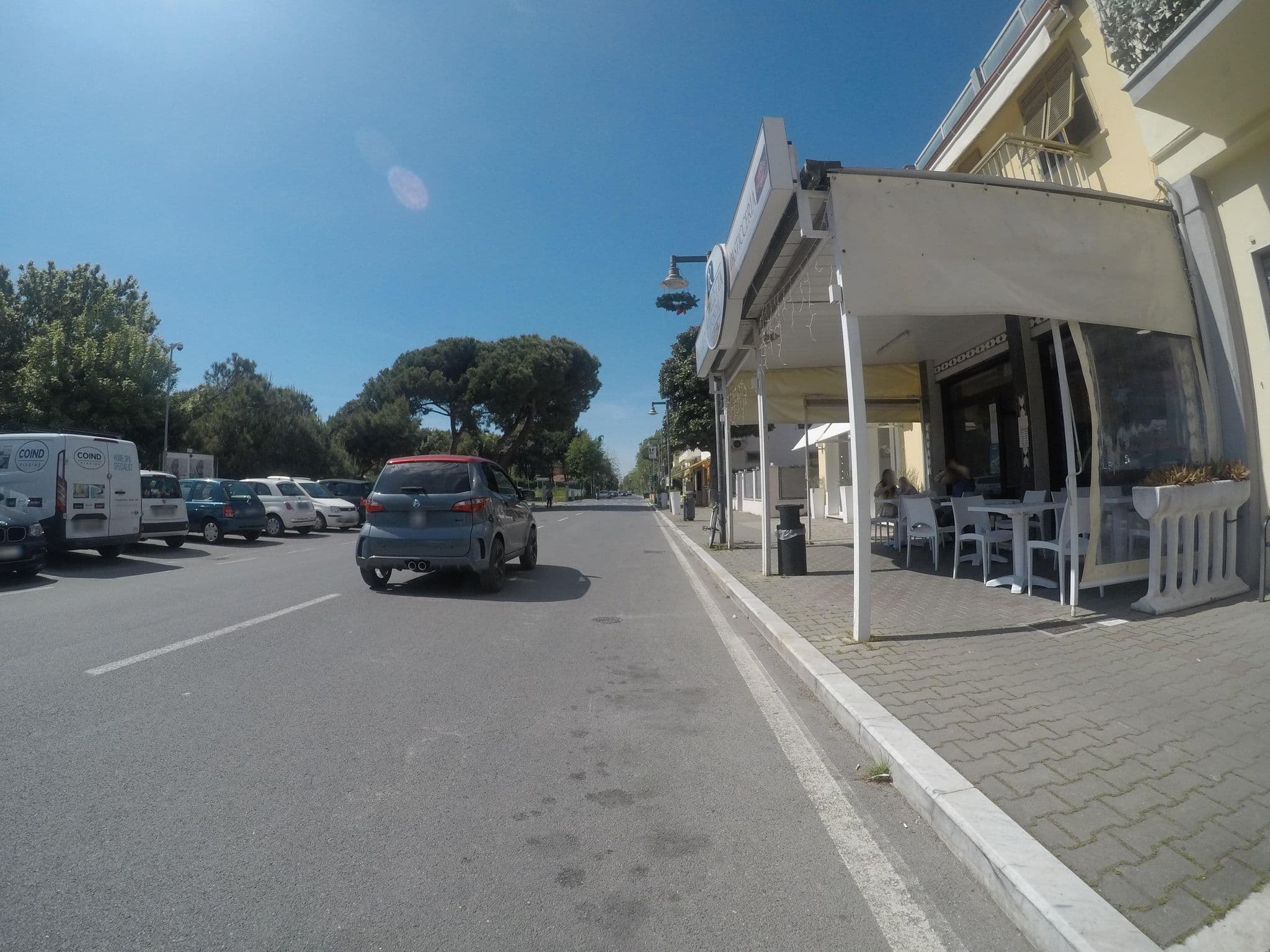 Street view near La corte al Vino, Marina di Massa — © cxc (CC BY-SA · Mapillary)