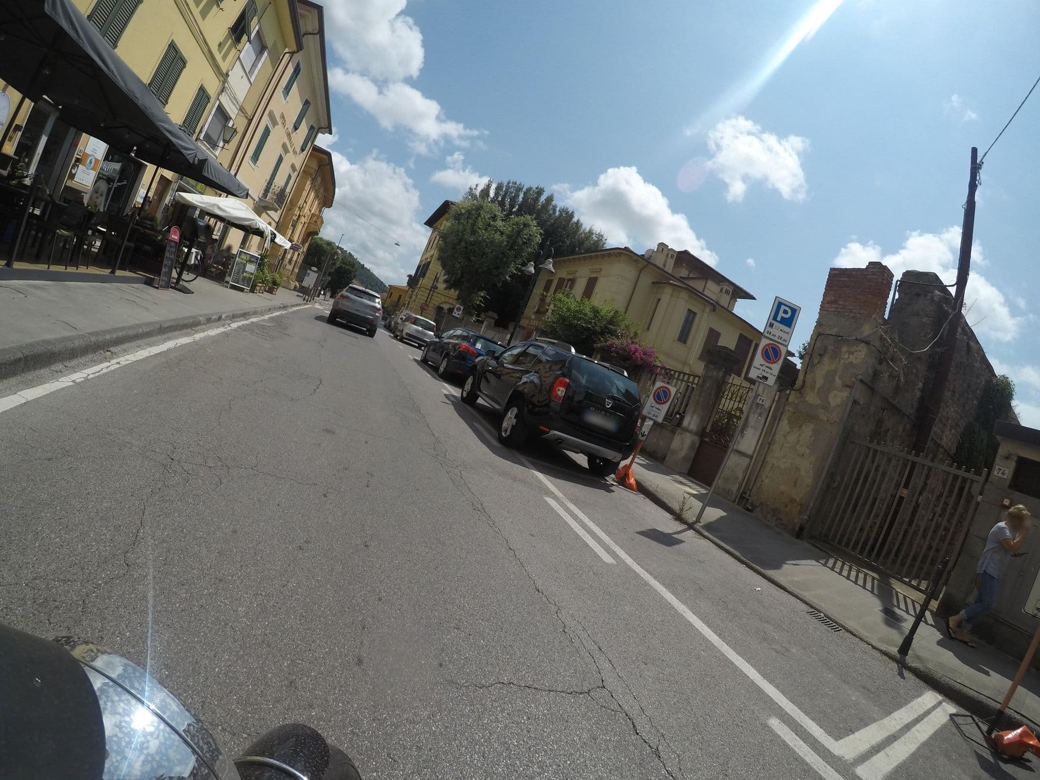 Street view near Hotel Palagi, Pietrasanta — © cxc (CC BY-SA · Mapillary)