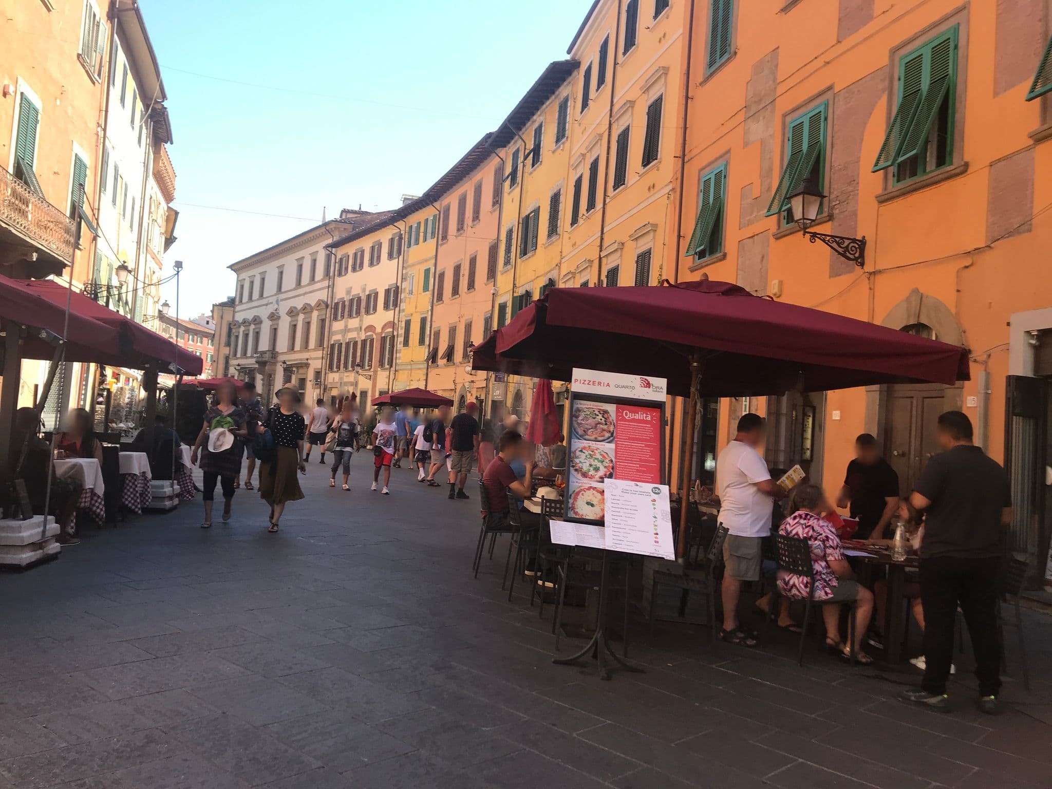 Street view near Hotel Locanda La Lanterna, Pisa — © asturksever (CC BY-SA · Mapillary)