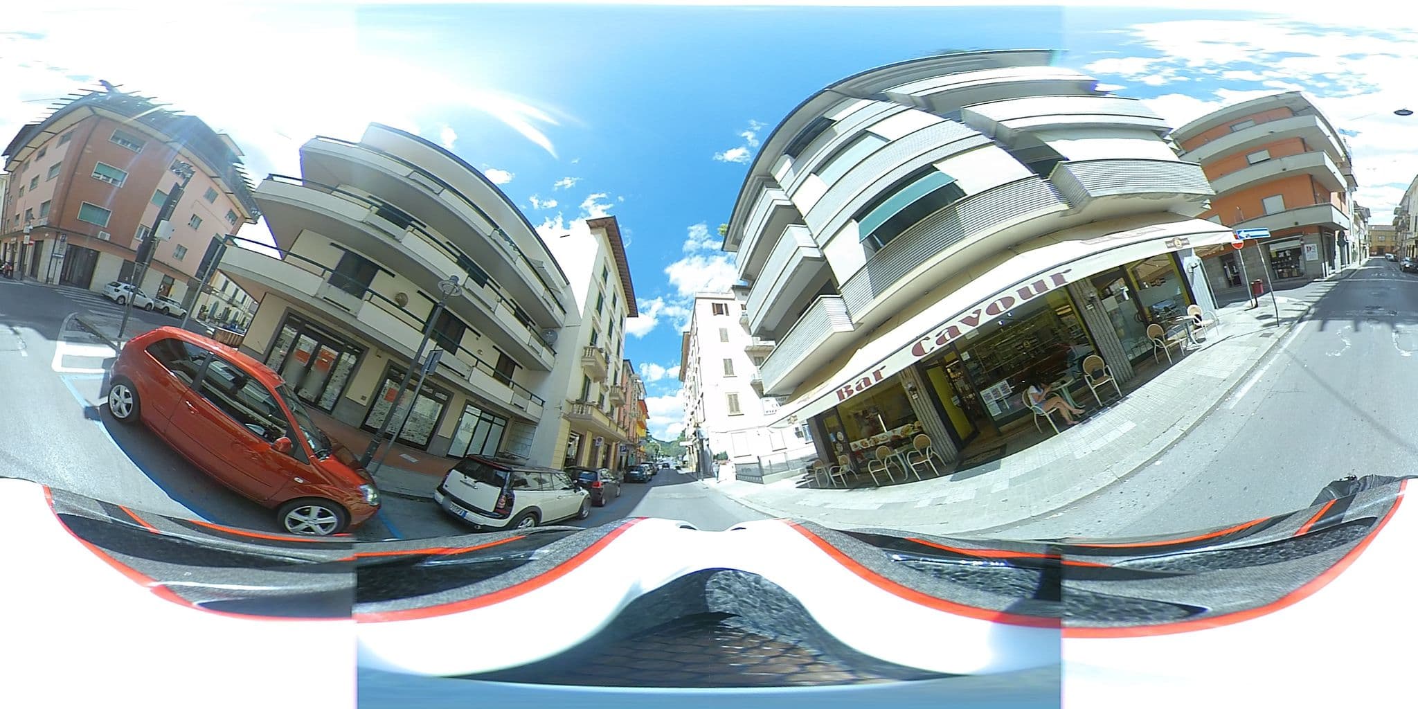 Street view near Albergo Baldino, Montecatini-Terme — © klimakas (CC BY-SA · Mapillary)