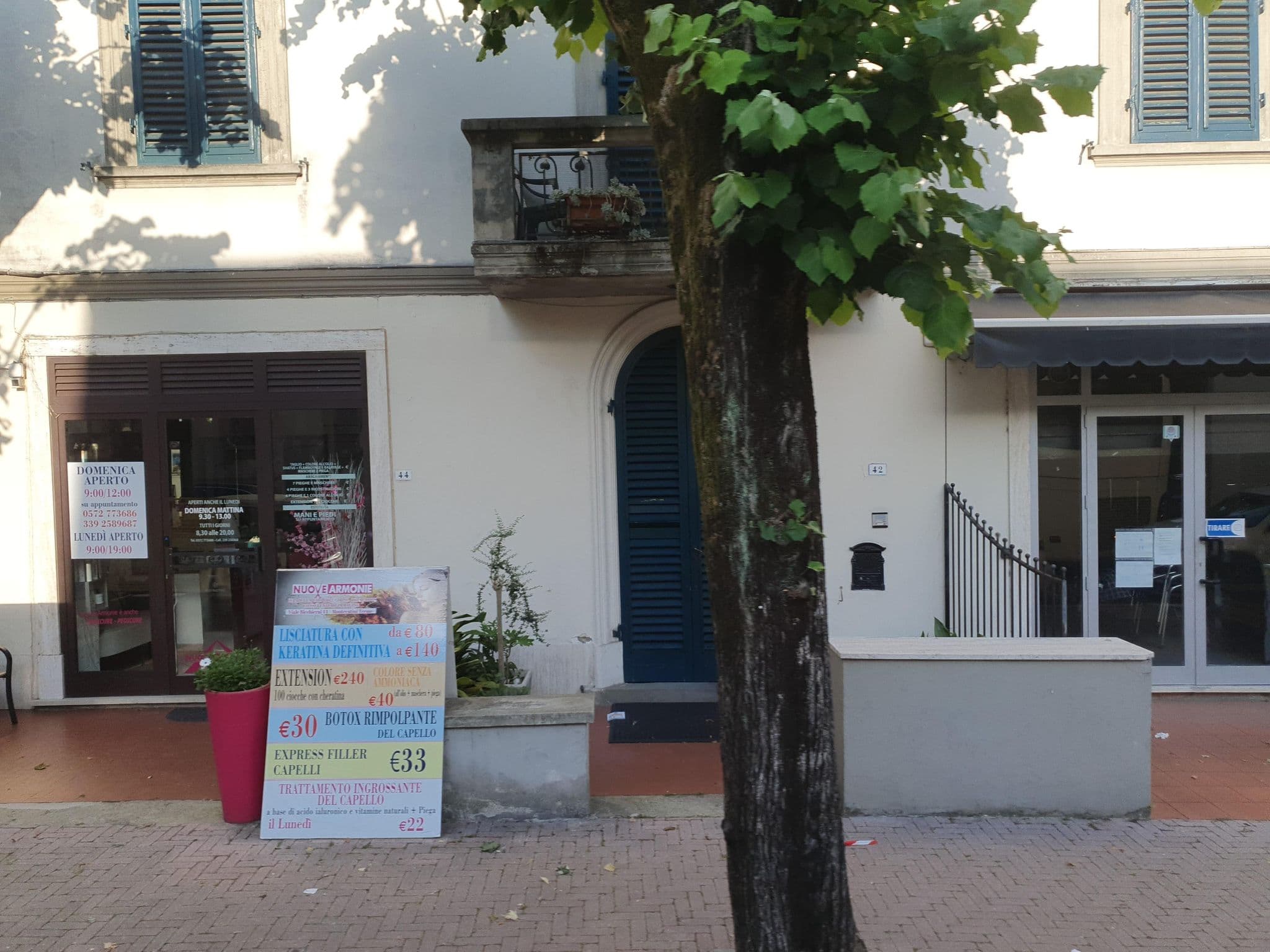 Street view near Argante, Montecatini-Terme — © pbb (CC BY-SA · Mapillary)