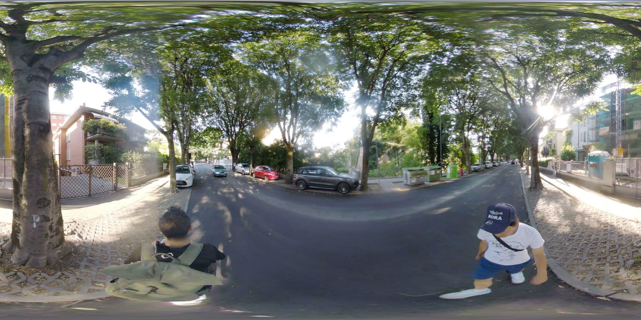 Street view near B&B Cittadella, Parma — © mapconcierge (CC BY-SA · Mapillary)