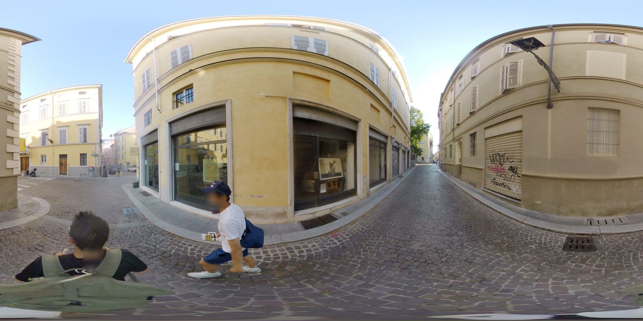 Street view near B&B Casa d'Arte, Parma — © mapconcierge (CC BY-SA · Mapillary)