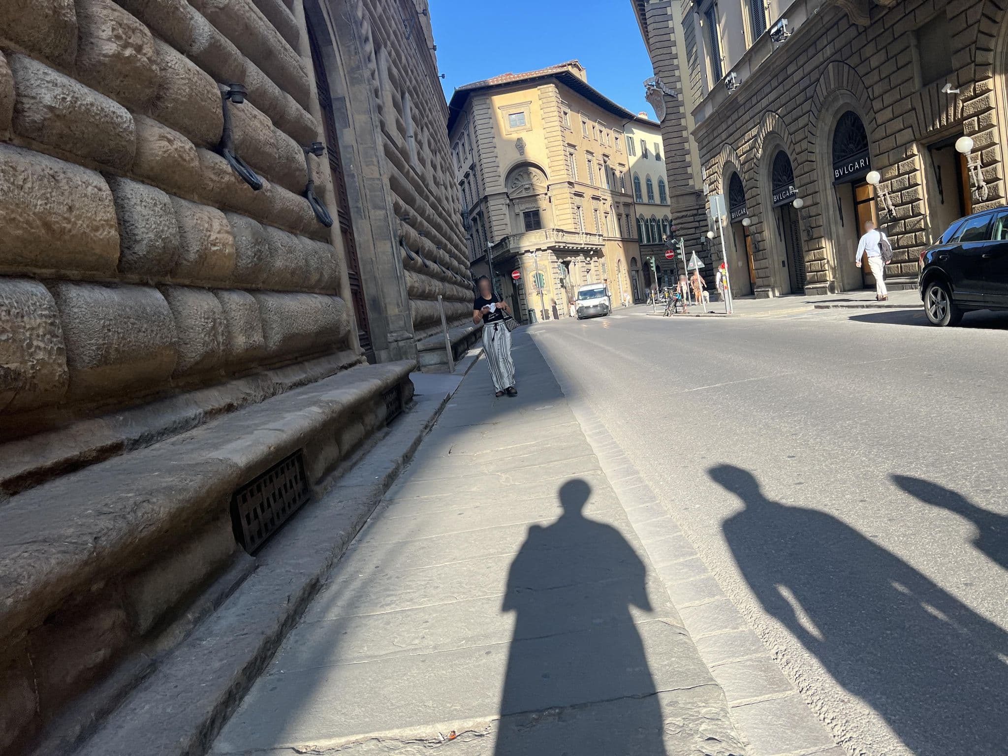 Street view near Palazzo Tornabuoni, Florence — © shogohirasawa (CC BY-SA · Mapillary)