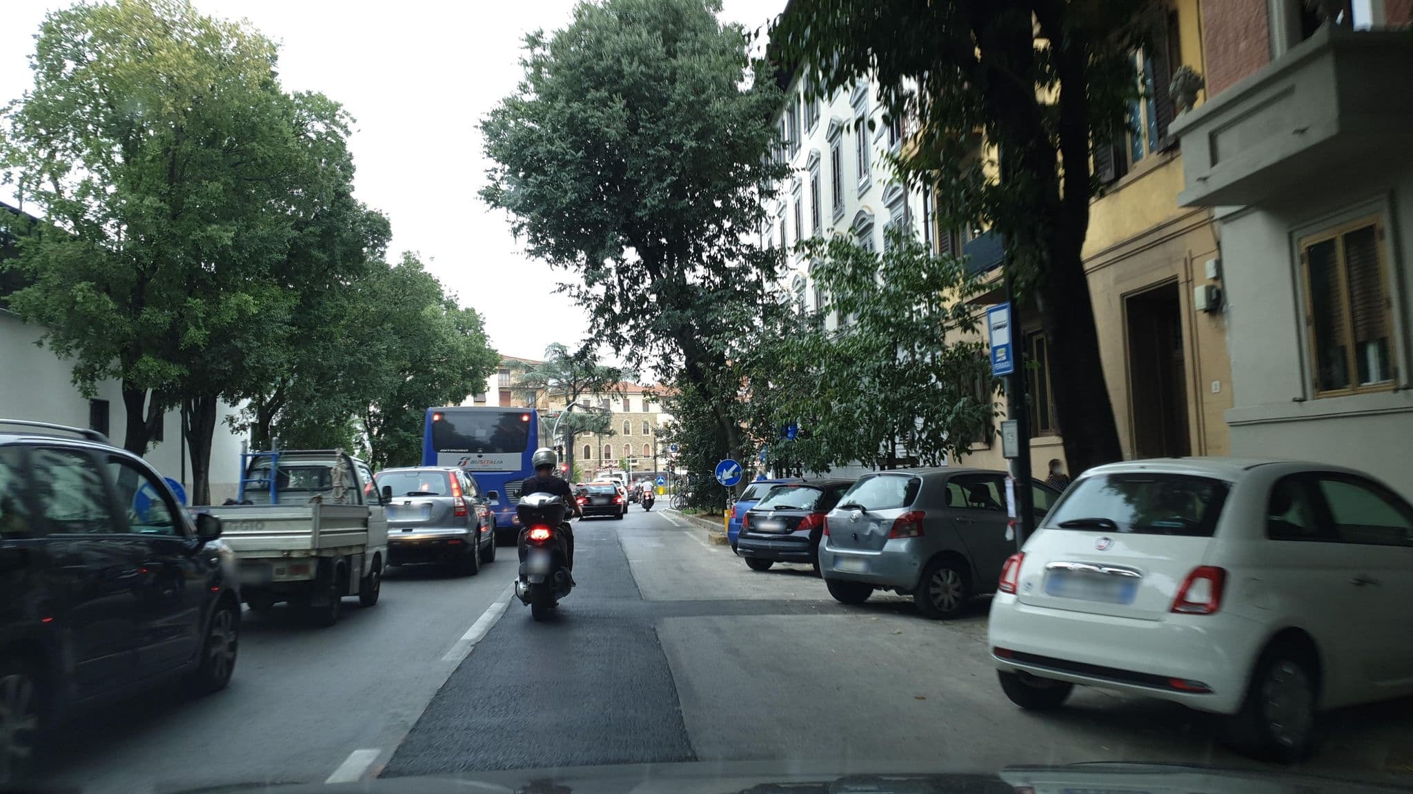 Street view near B&B Cassia, Florence — © jopparn (CC BY-SA · Mapillary)