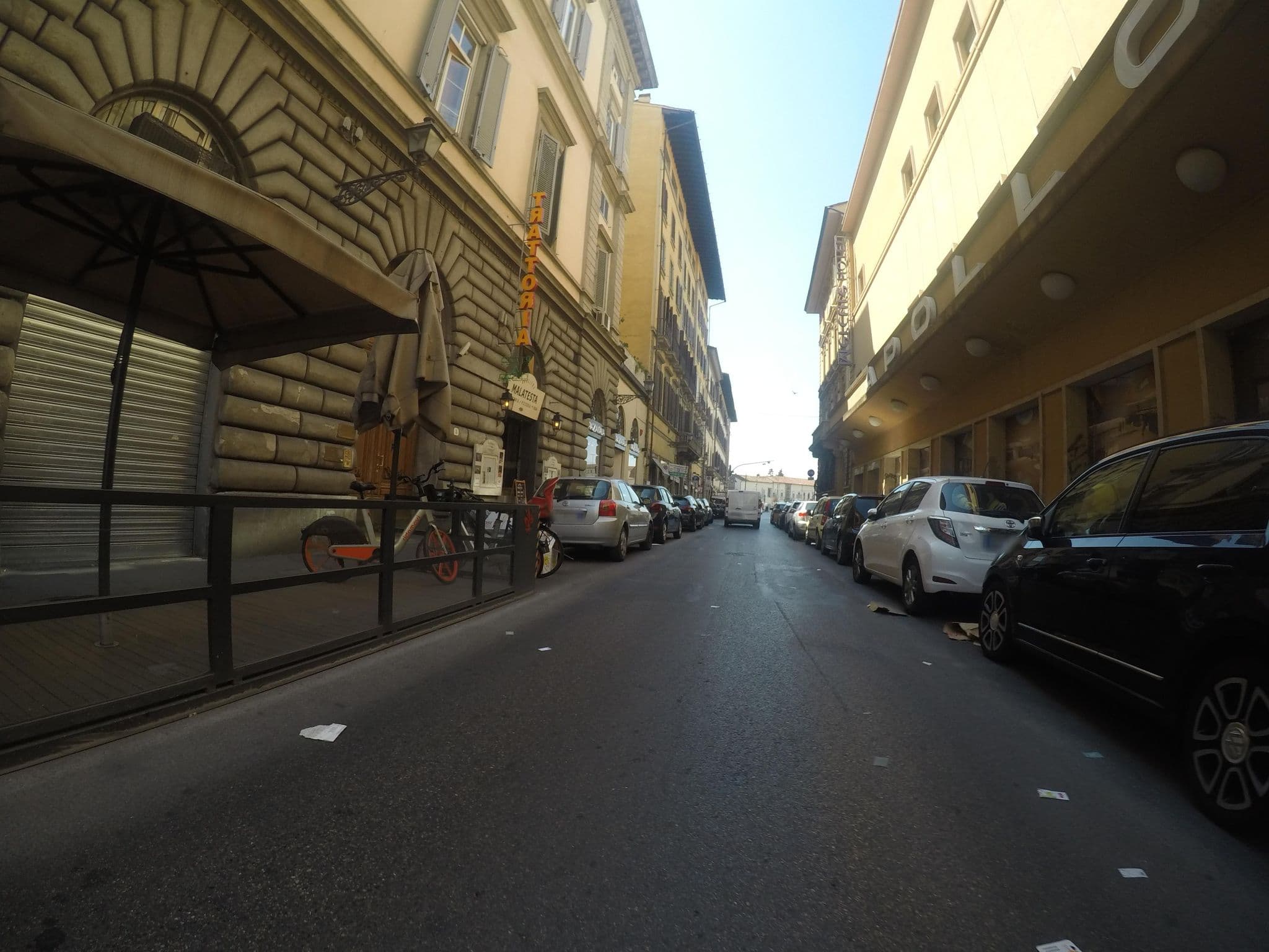 Street view near Ascot Hotel, Florence — © chrisbeddow (CC BY-SA · Mapillary)