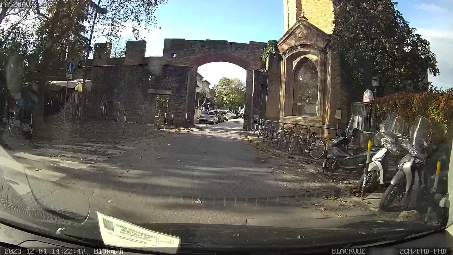Street view near Ge.Al. SPA, Florence — © riccardofuziercayla (CC BY-SA · Mapillary)