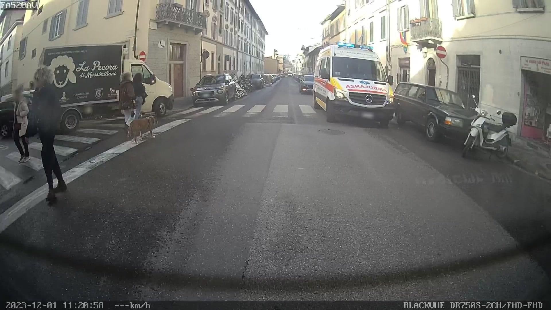 Street view near Save's Flat, Florence — © riccardofuziercayla (CC BY-SA · Mapillary)