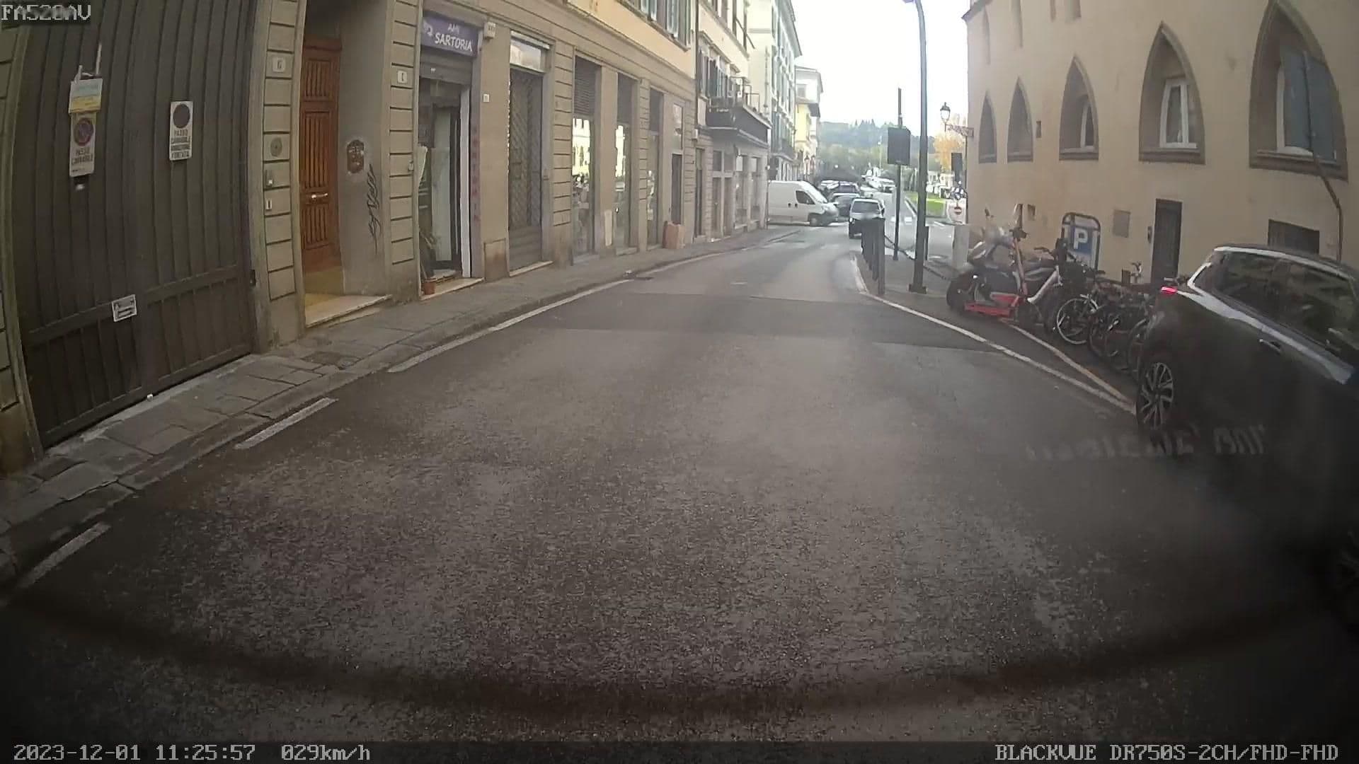 Street view near Central Station Lovely Apartment, Florence — © riccardofuziercayla (CC BY-SA · Mapillary)