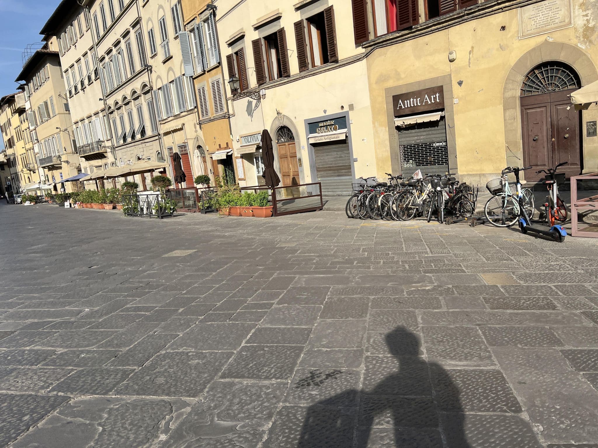Street view near Piazza Pitti Palace, Florence — © shogohirasawa (CC BY-SA · Mapillary)