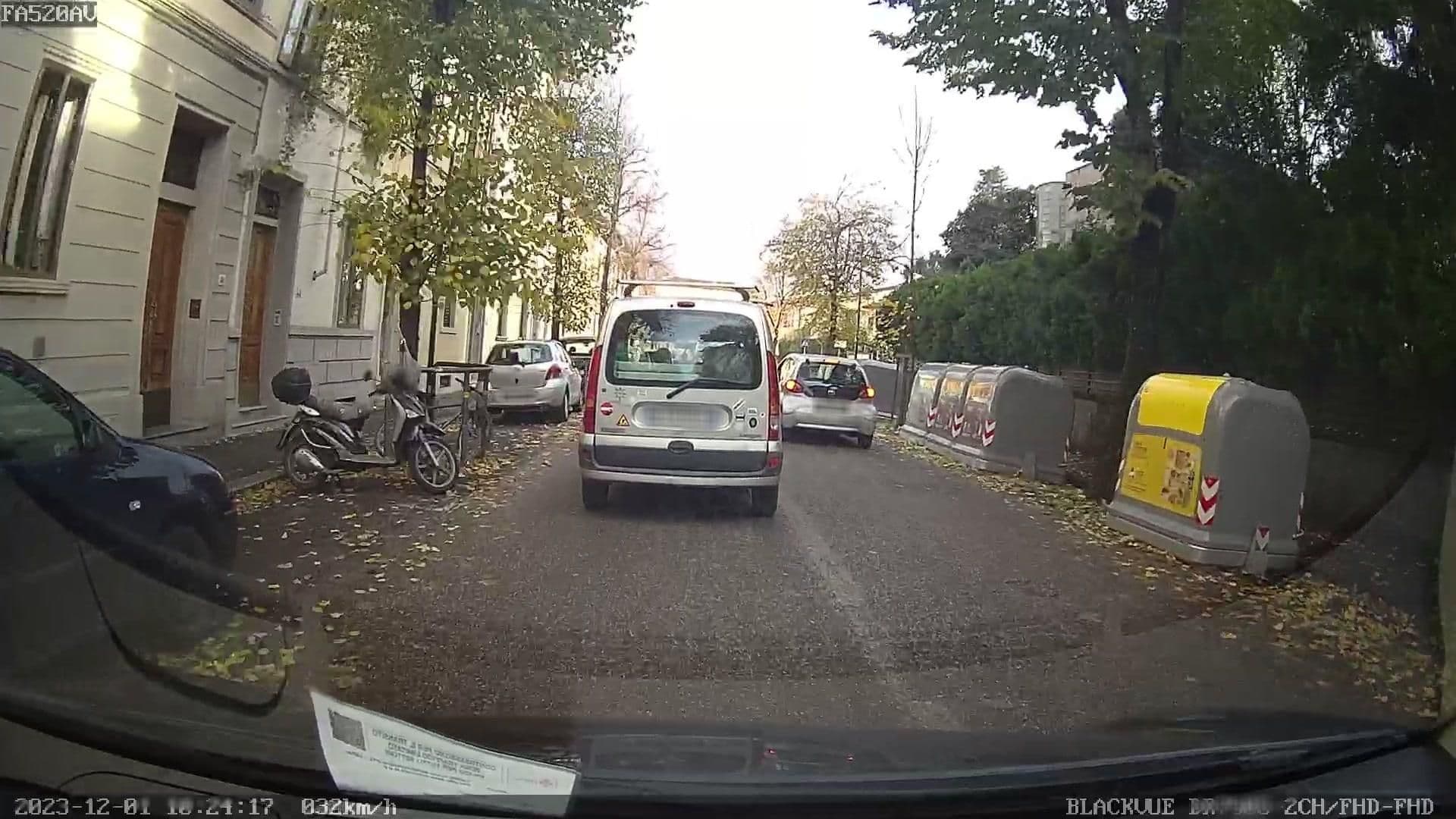 Street view near Casa Sveva, Florence — © riccardofuziercayla (CC BY-SA · Mapillary)