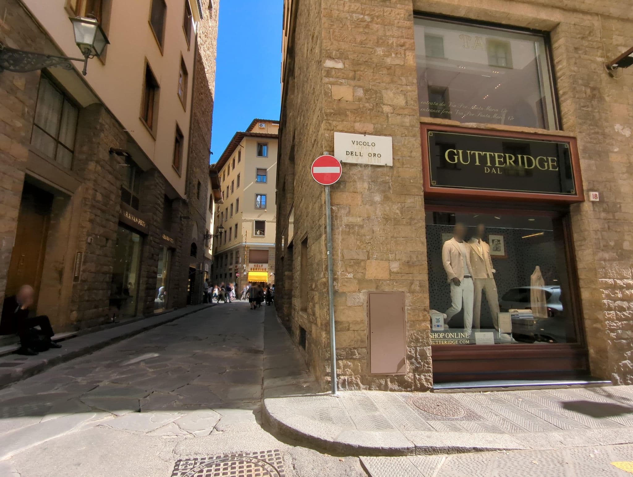 Street view near Gallery Hotel Art, Florence — © ente (CC BY-SA · Mapillary)