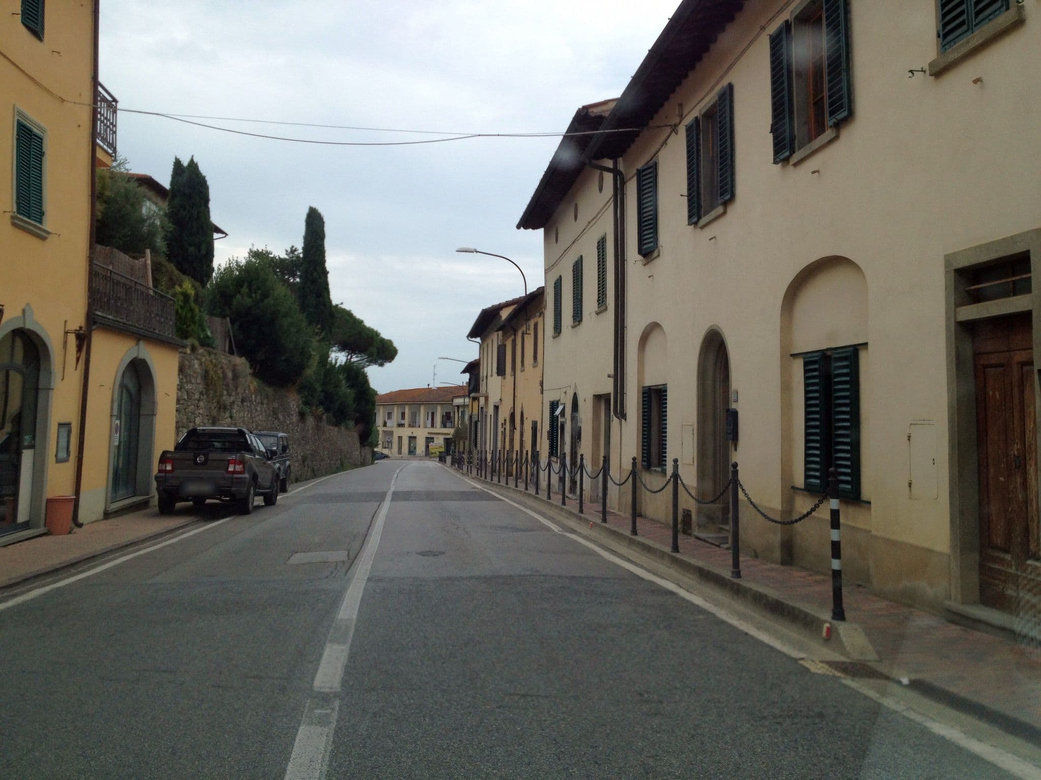 Street view near Da Mario appartamenti e camere, Panzano in Chianti — © istefanos (CC BY-SA · Mapillary)