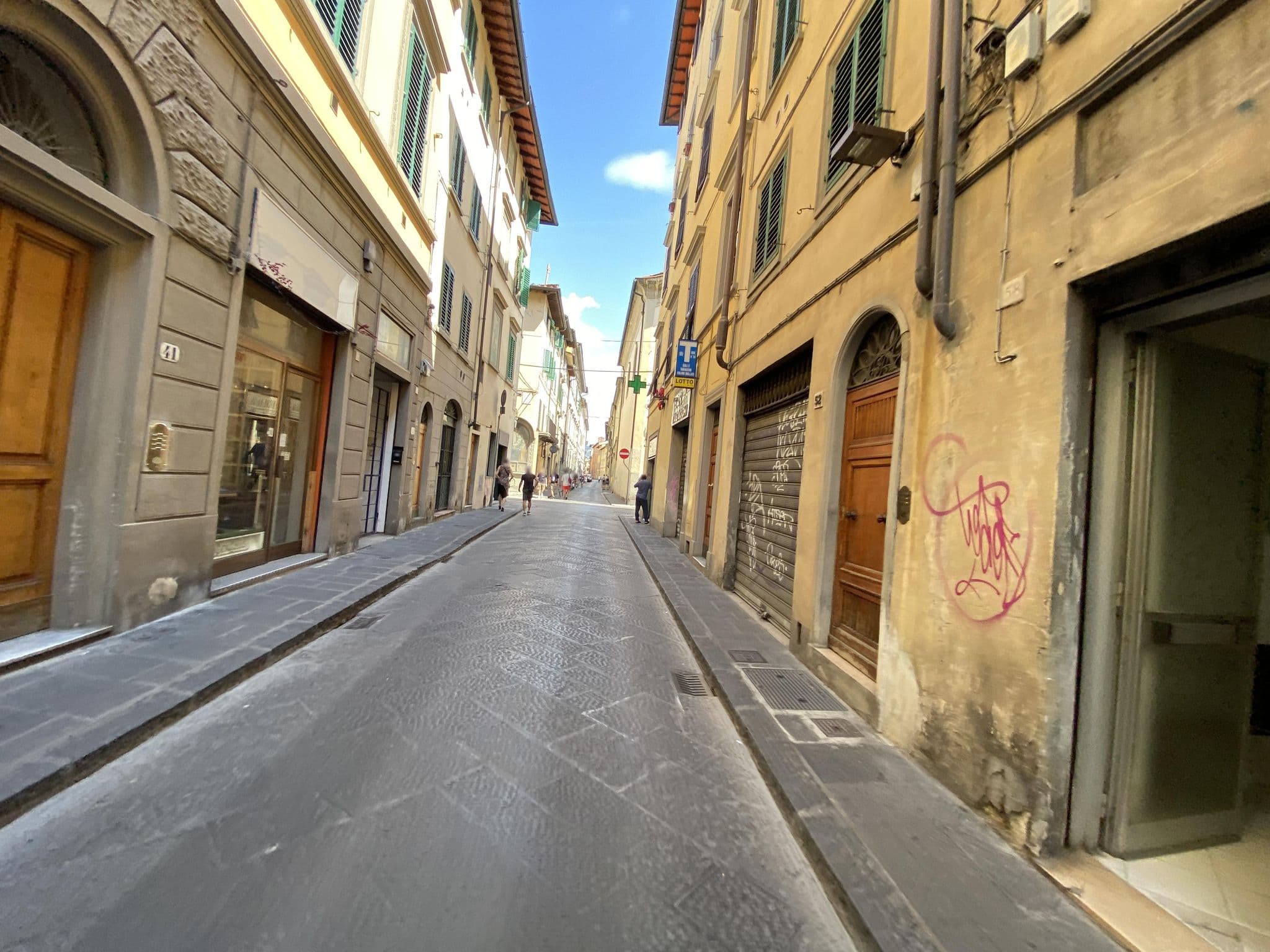 Street view near Giuggiole Apartment, Campo di Marte — © asturksever (CC BY-SA · Mapillary)