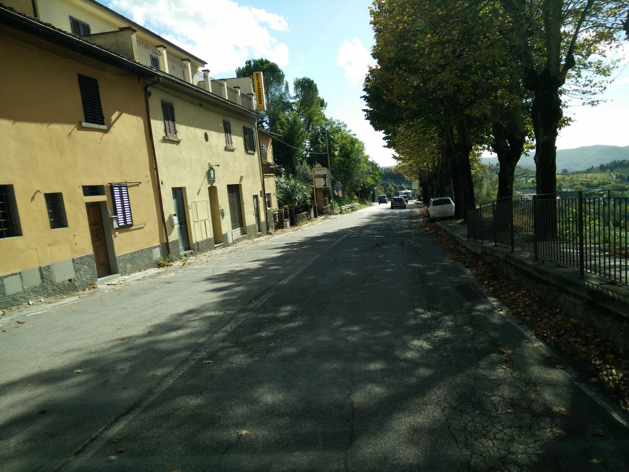 Street view near Panzanino, Panzano in Chianti — © joostjakob (CC BY-SA · Mapillary)