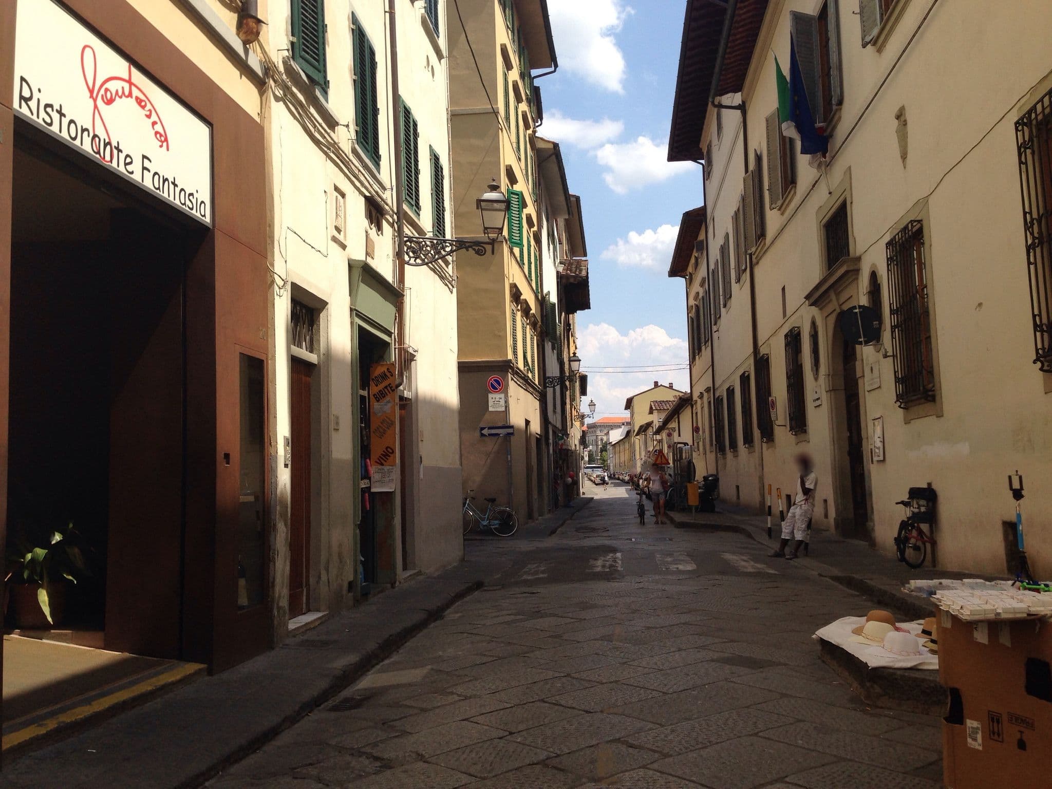 Street view near San Giorgio & Olympic Hotel Florence, Campo di Marte — © scribblemaniac (CC BY-SA · Mapillary)