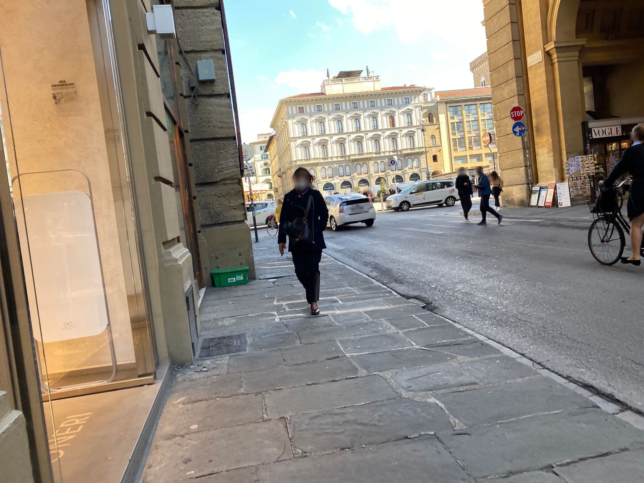 Street view near Palazzo Vecchietti, Florence — © asturksever (CC BY-SA · Mapillary)