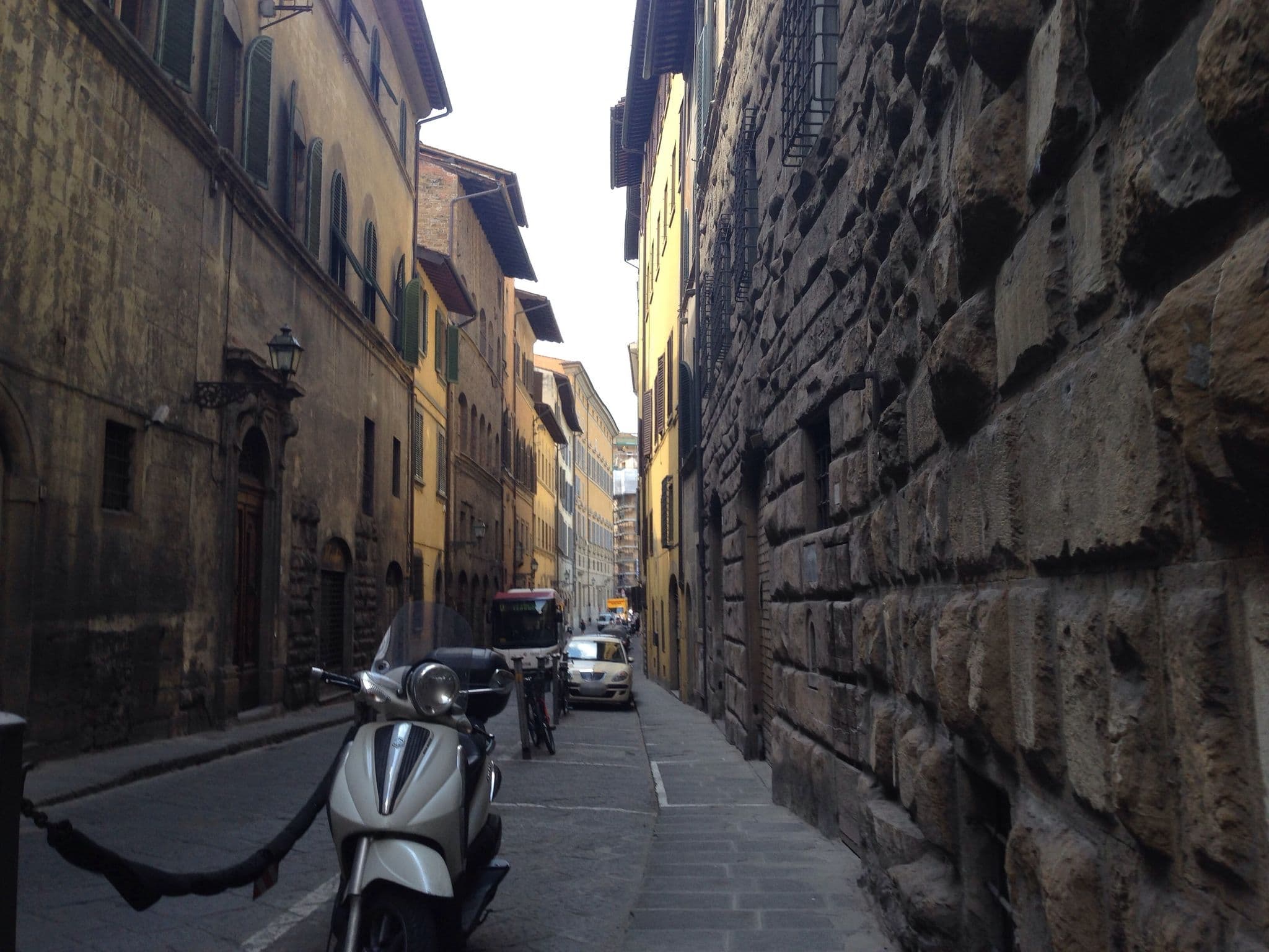 Street view near Villoresi Mansion, Florence — © scribblemaniac (CC BY-SA · Mapillary)