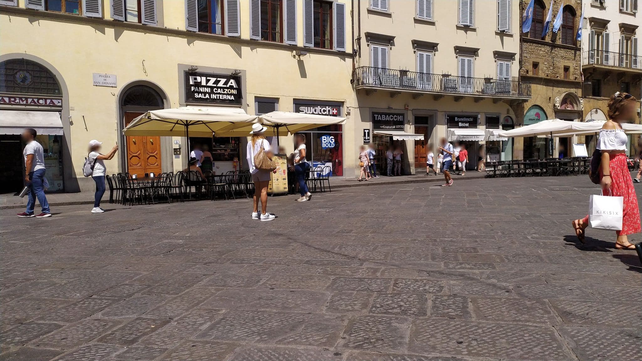 Street view near Hotel San Giovanni Florence, Florence — © mircozorzo (CC BY-SA · Mapillary)